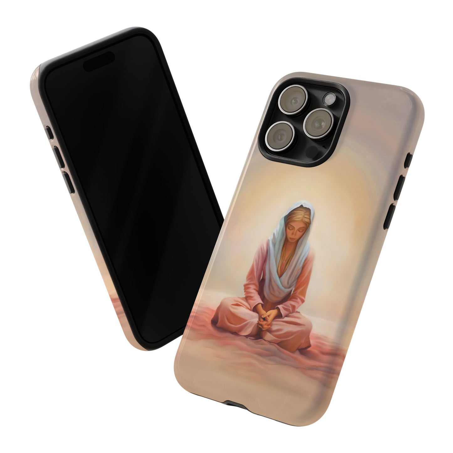 Stillness Tough Cases for Christian Women and Girls, Missionary Phone Cover, Stillness Reminder for phones, Gift for Christian Girls