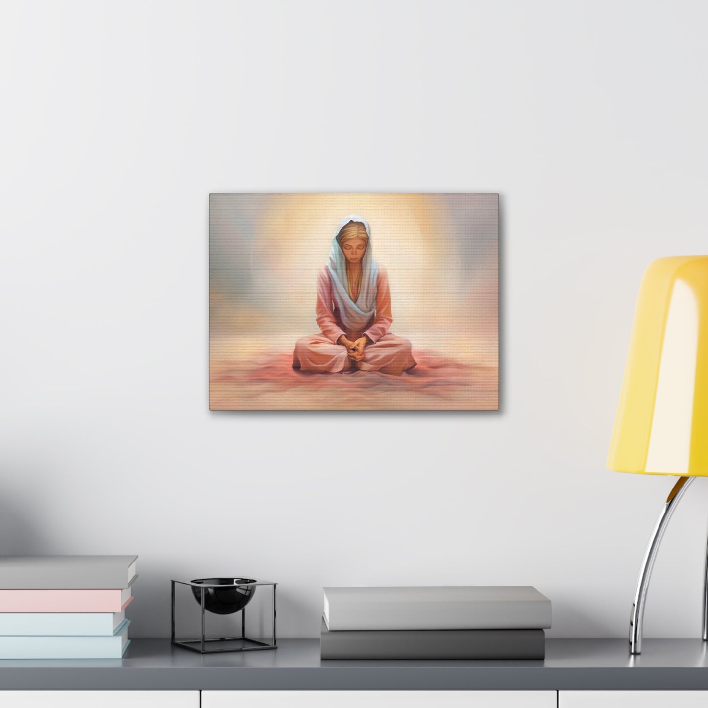 Stillness Fine Art Canvas Print, Female Discipleship, Gift for Her, Religious Gift for Her, Young Women Gift, Relief Society Gift, LDS artwork