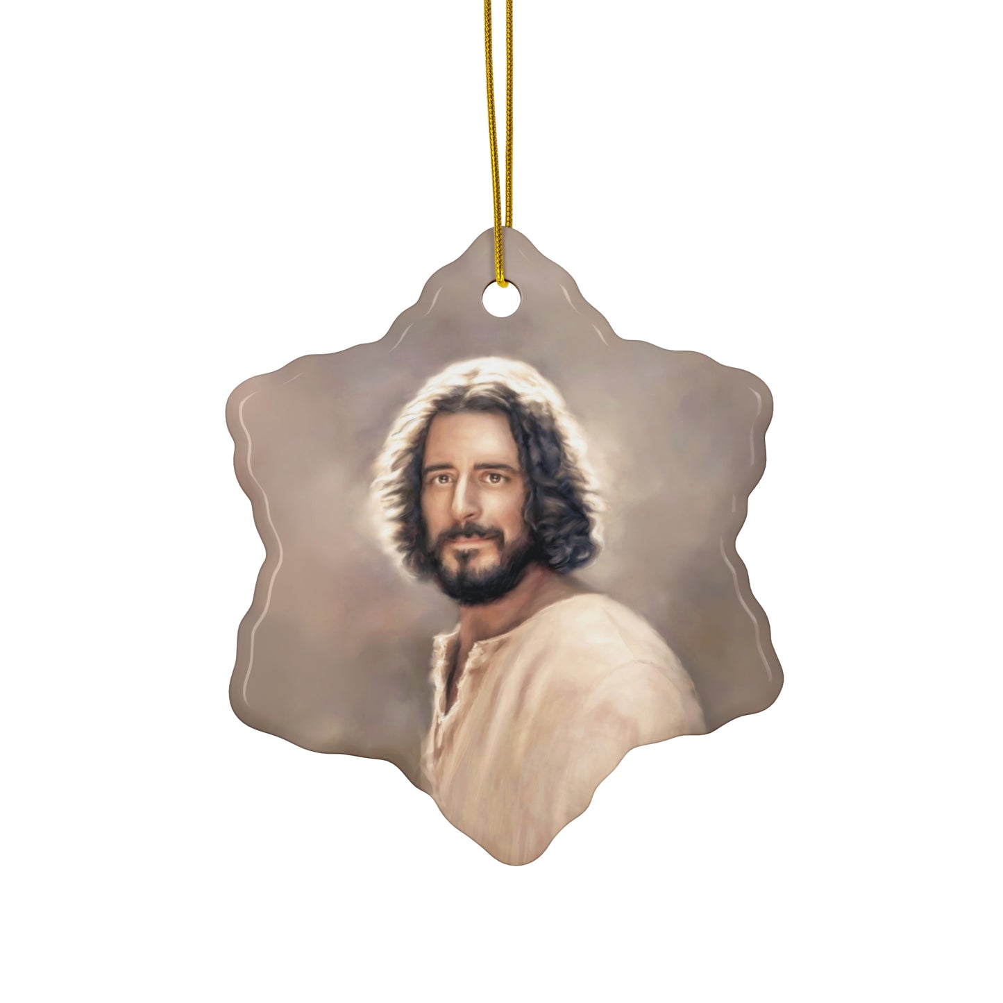 You Belong Jesus Christ Christmas Ornament, The Chosen Inspired Art, Christian Gift, Jonathon Roumie,