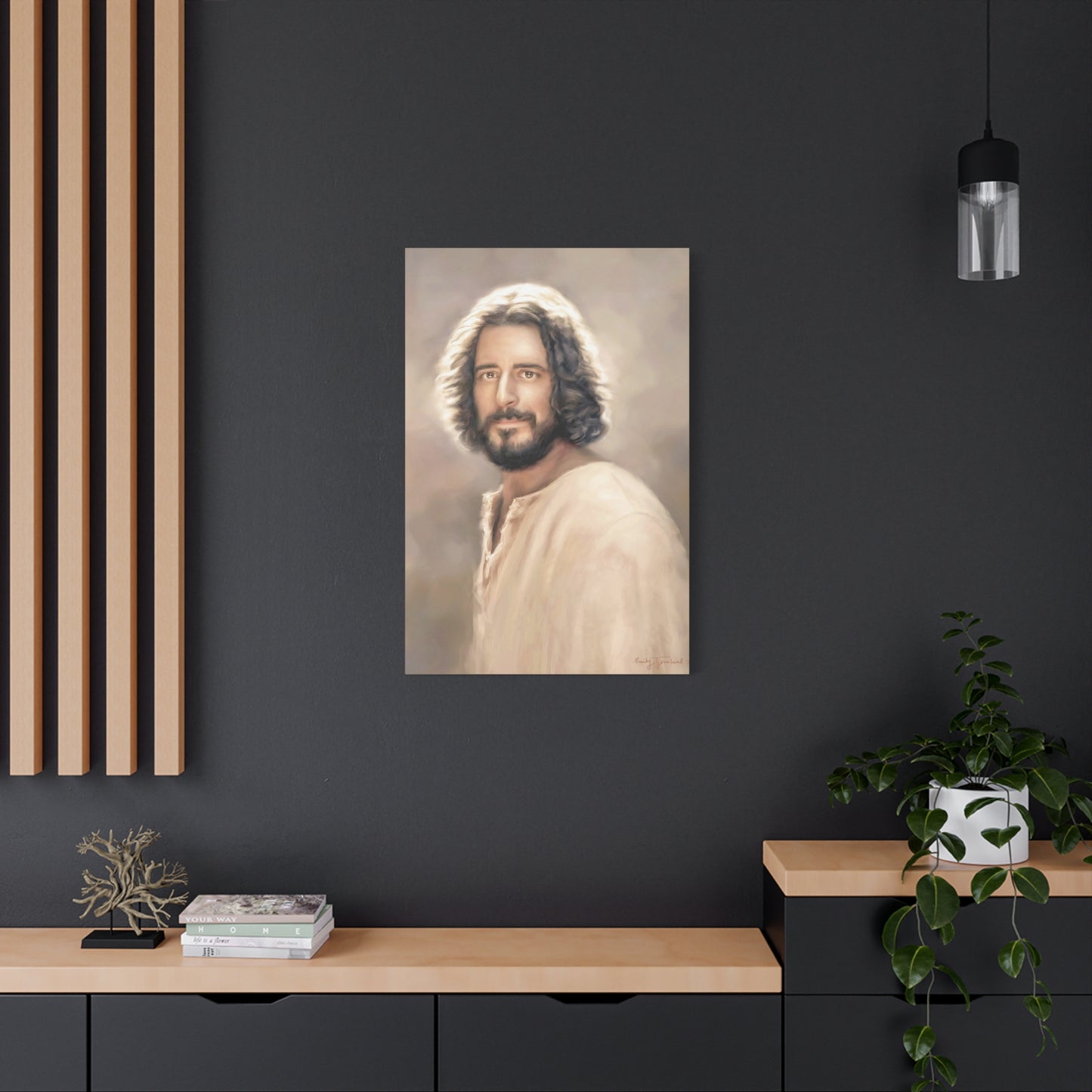 You Belong Jesus Christ Portrait, multiple sizes, The Chosen Artwork of Jesus Painting, Gift for Christian Homes