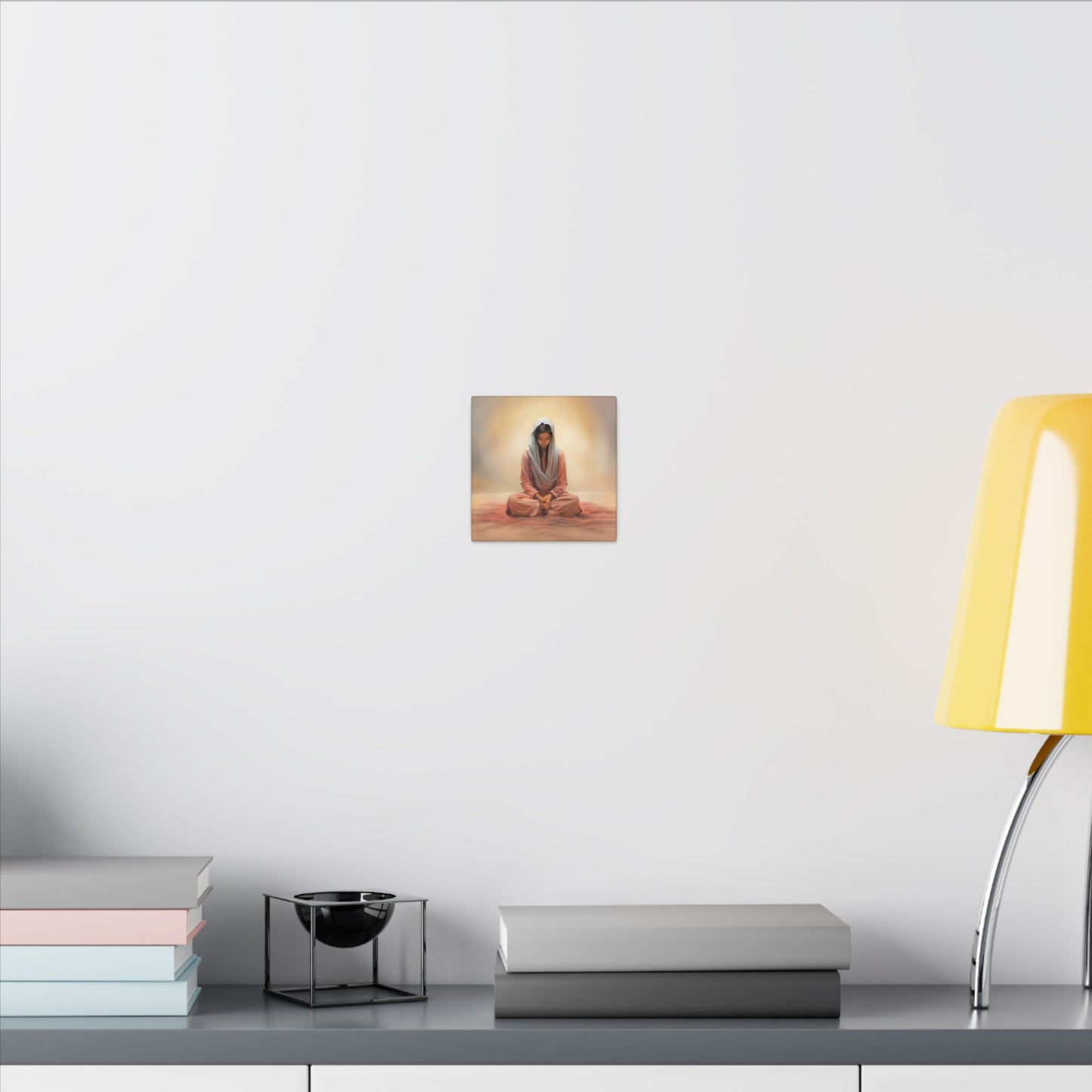 Stillness Canvas Print, Female Discipleship Collection, Stillness Fine Art Canvas Print, Gift for Her, Christian Artwork, Home Gift,