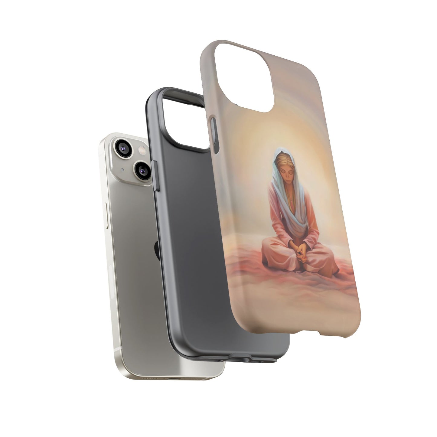 Stillness Tough Cases for Christian Women and Girls, Missionary Phone Cover, Stillness Reminder for phones, Gift for Christian Girls
