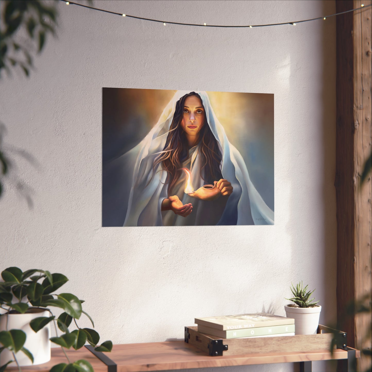 Mary Magdalene Fine Art Poster, Female Discipleship Collection, Missionary Gift, Giclée print quality