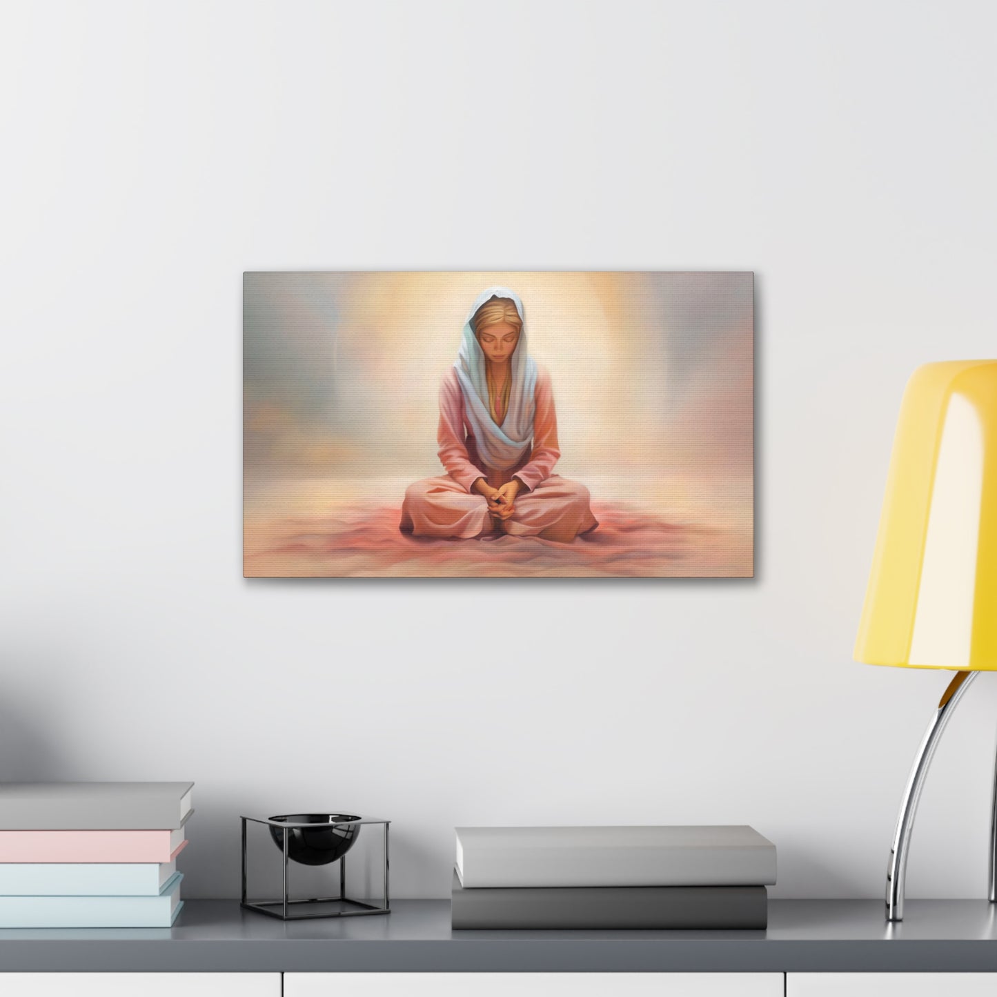 Stillness Fine Art Canvas Print, Female Discipleship, Gift for Her, Religious Gift for Her, Young Women Gift, Relief Society Gift, LDS artwork