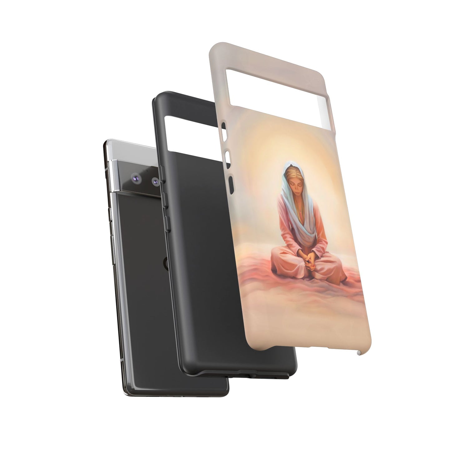 Stillness Tough Cases for Christian Women and Girls, Missionary Phone Cover, Stillness Reminder for phones, Gift for Christian Girls