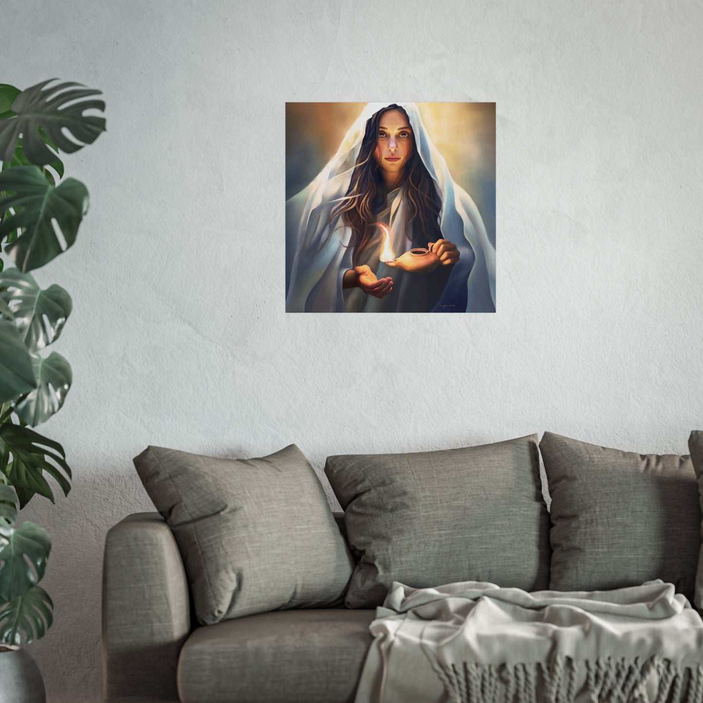 Mary Magdalene Fine Art Poster, Female Discipleship Collection, Missionary Gift, Giclée print quality