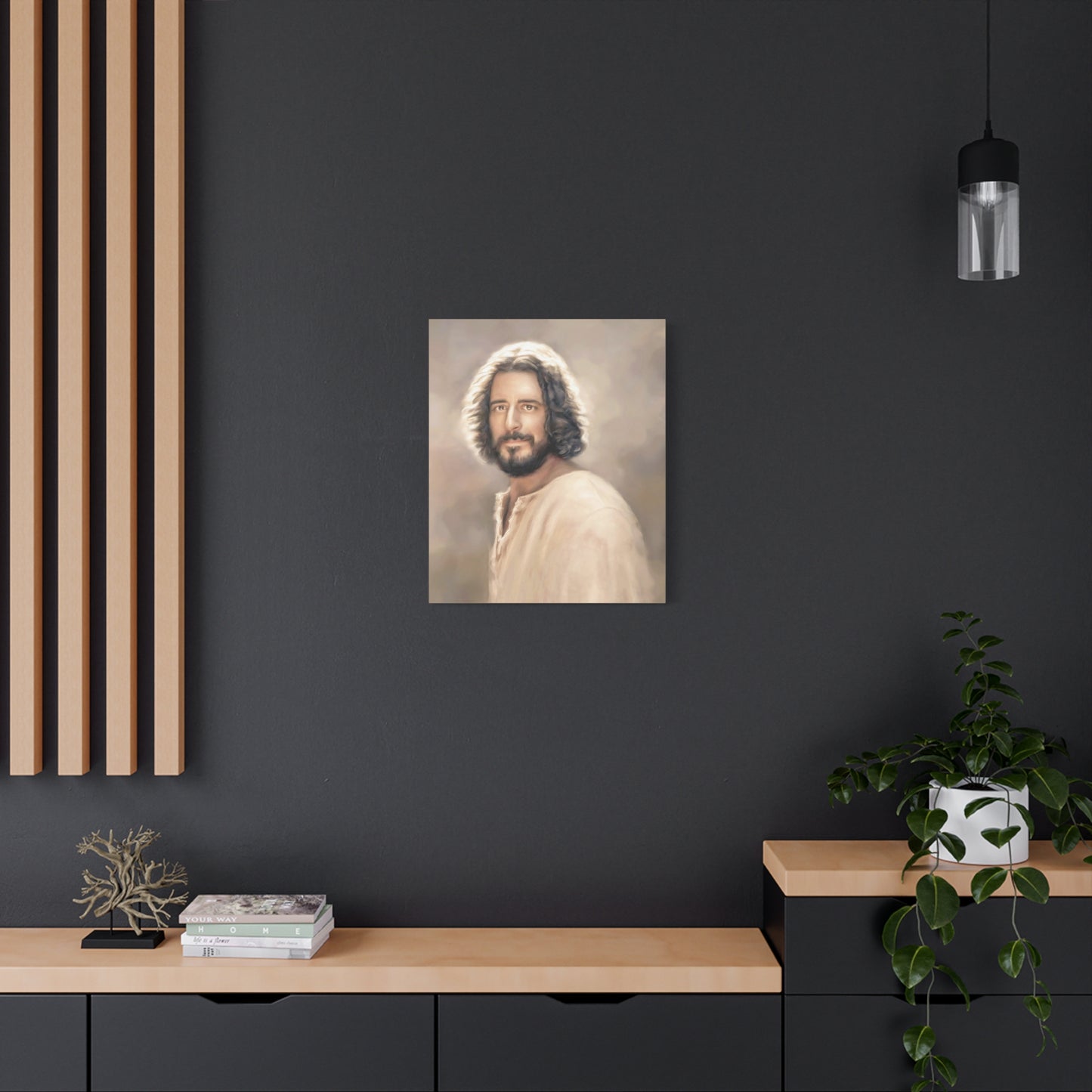 You Belong Jesus Christ Portrait, multiple sizes, The Chosen Artwork of Jesus Painting, Gift for Christian Homes