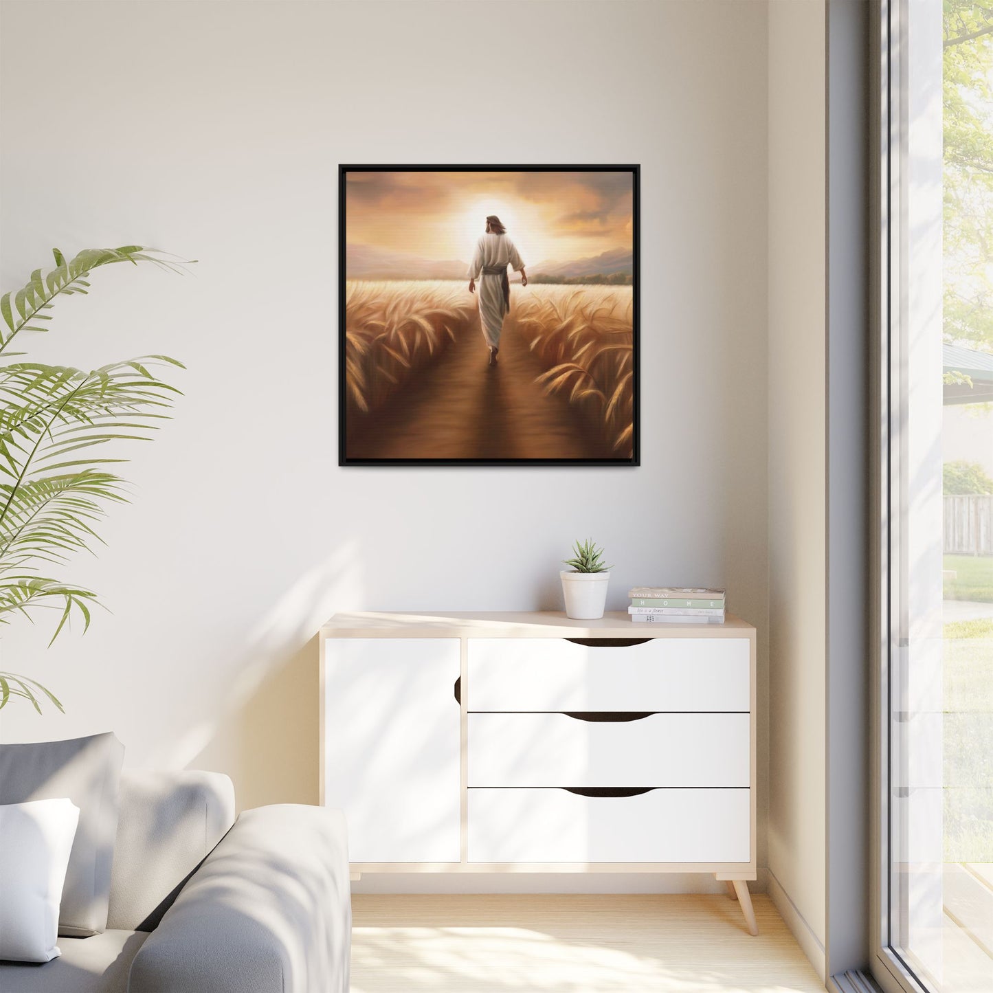 Called To Serve, Fine Art Canvas Print, many sizes, frames, Christian art, Christian Gift, Missionary Gift