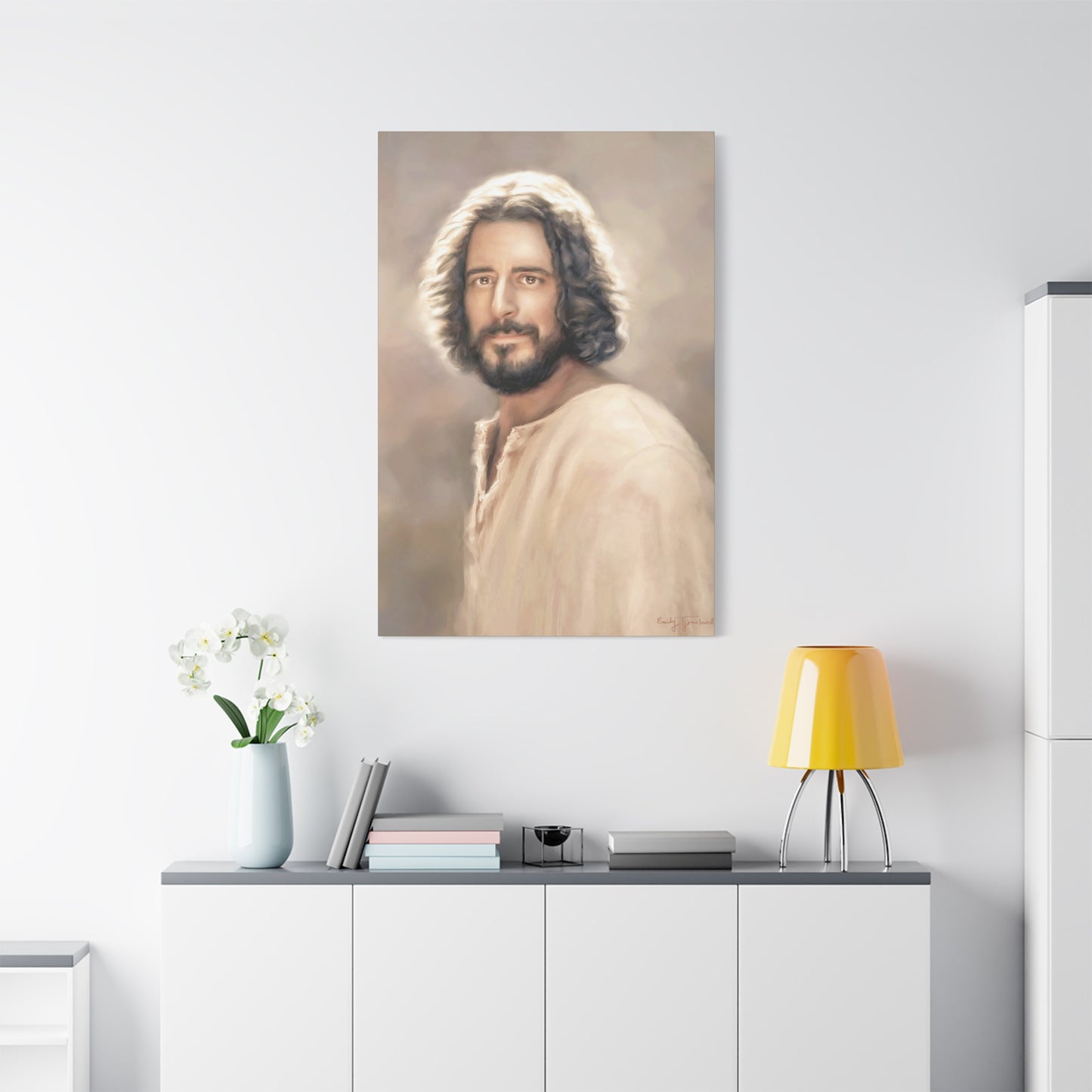 You Belong Jesus Christ Portrait, multiple sizes, The Chosen Artwork of Jesus Painting, Gift for Christian Homes