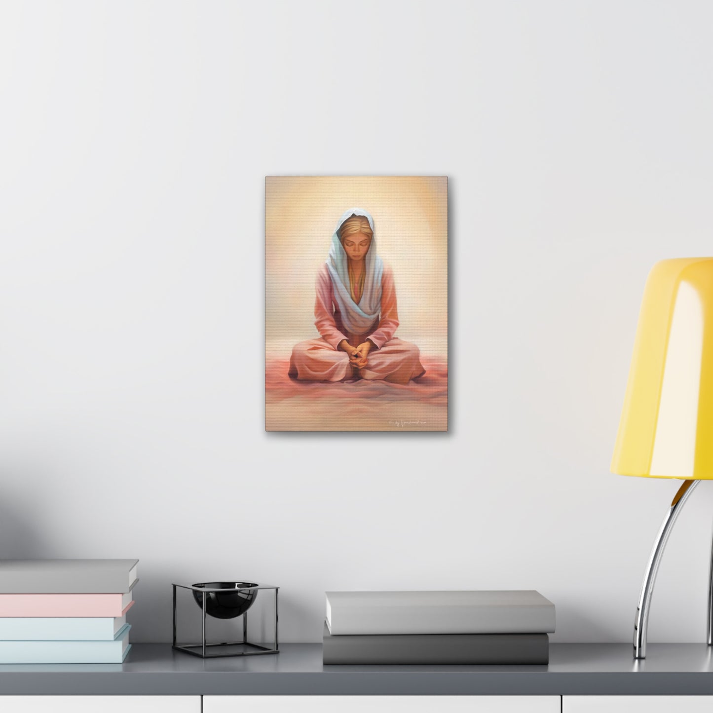 Stillness Fine Art Canvas Print, Female Discipleship, Gift for Her, Religious Gift for Her, Young Women Gift, Relief Society Gift, LDS artwork