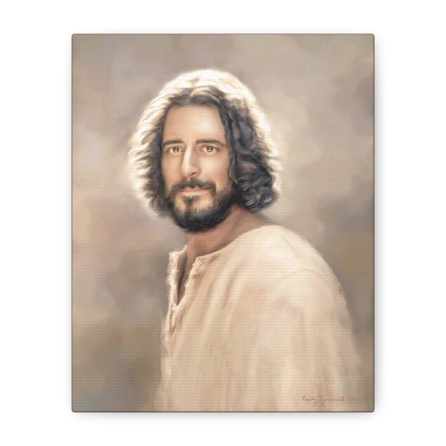 You Belong Jesus Christ Portrait, multiple sizes, The Chosen Artwork of Jesus Painting, Gift for Christian Homes