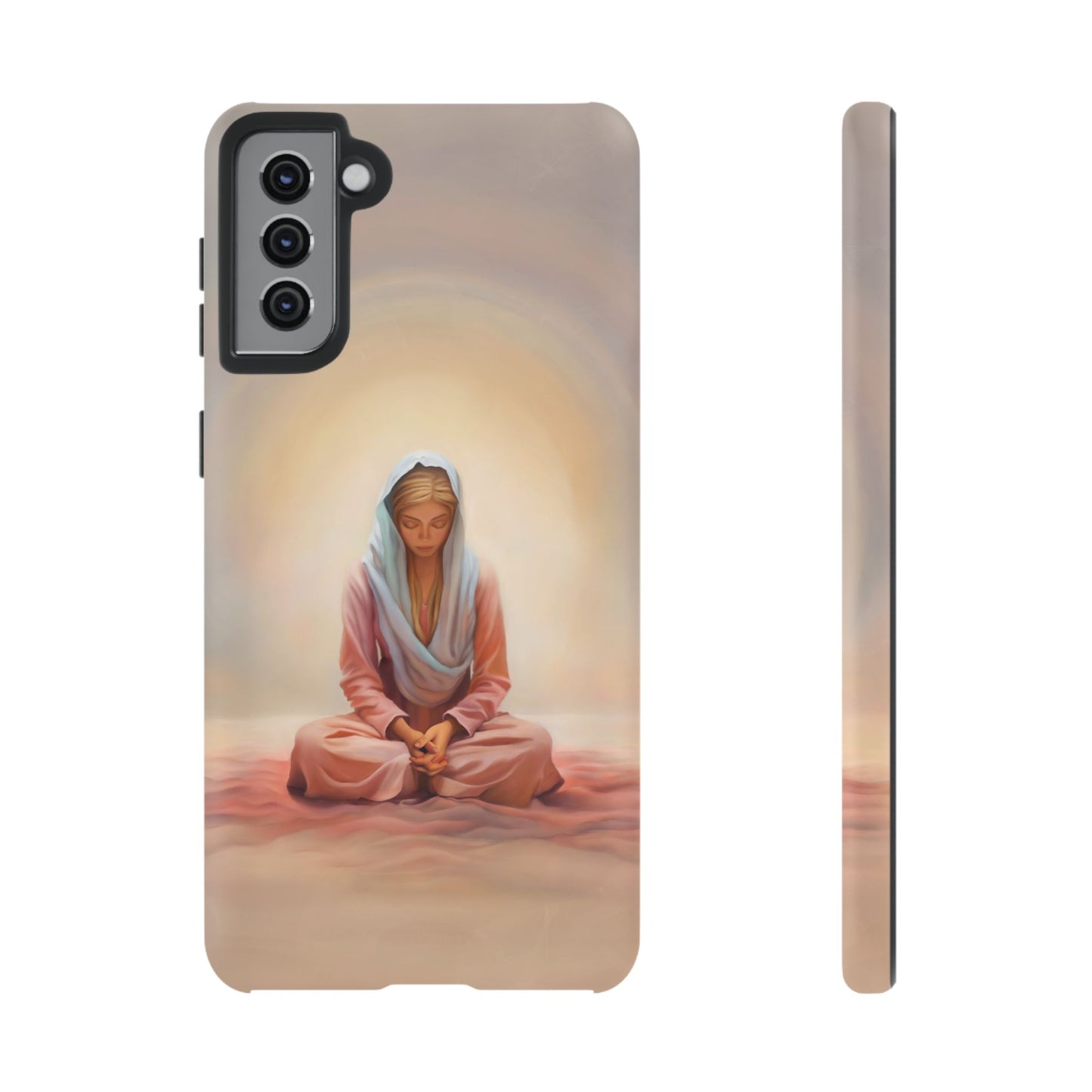 Stillness Tough Cases for Christian Women and Girls, Missionary Phone Cover, Stillness Reminder for phones, Gift for Christian Girls