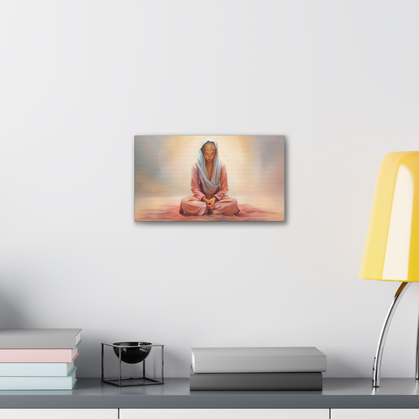 Stillness Fine Art Canvas Print, Female Discipleship, Gift for Her, Religious Gift for Her, Young Women Gift, Relief Society Gift, LDS artwork