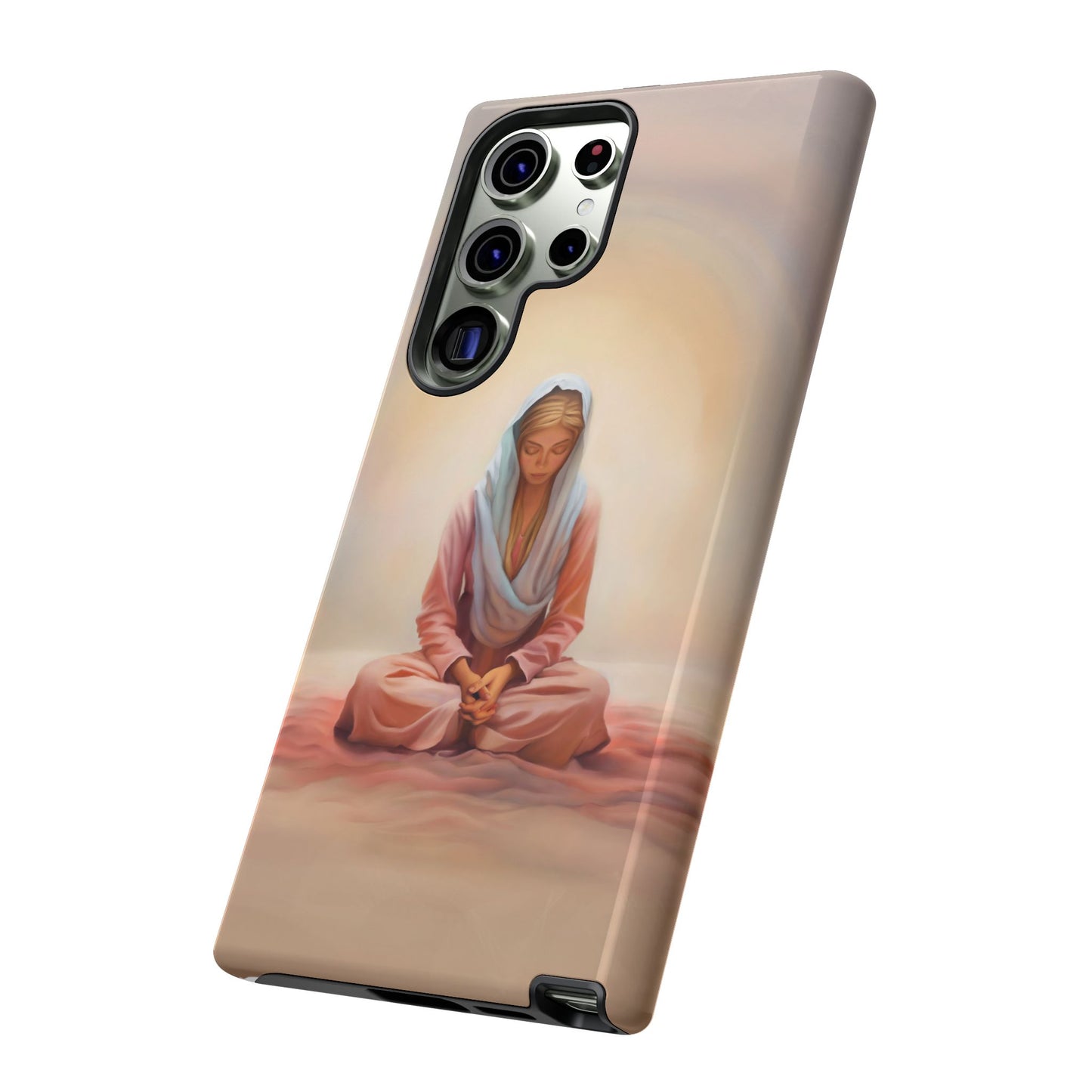 Stillness Tough Cases for Christian Women and Girls, Missionary Phone Cover, Stillness Reminder for phones, Gift for Christian Girls