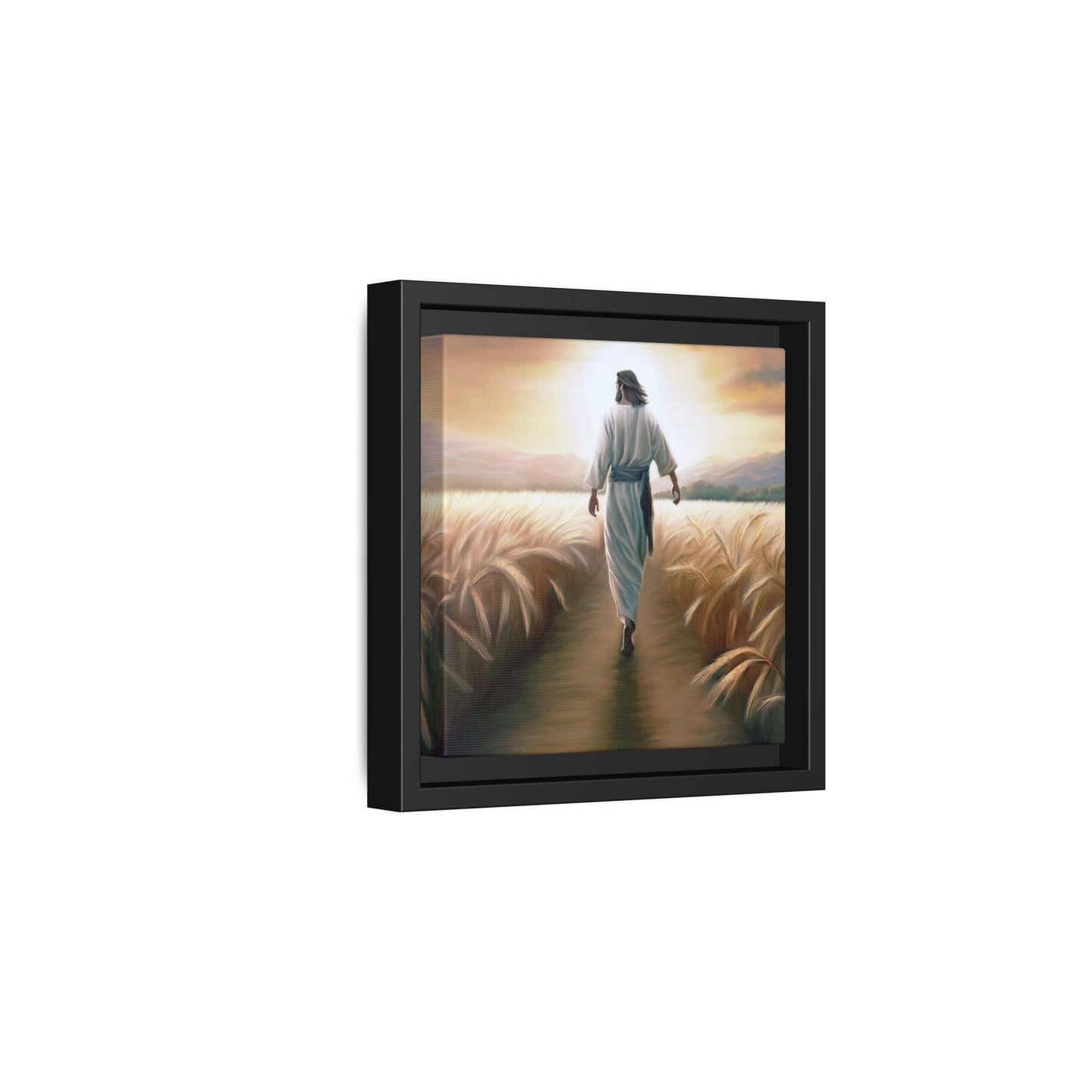 Called To Serve Canvas Print Framed Wall Art of Jesus Christ, Gift for Missionaries, Jesus in the Field beautiful