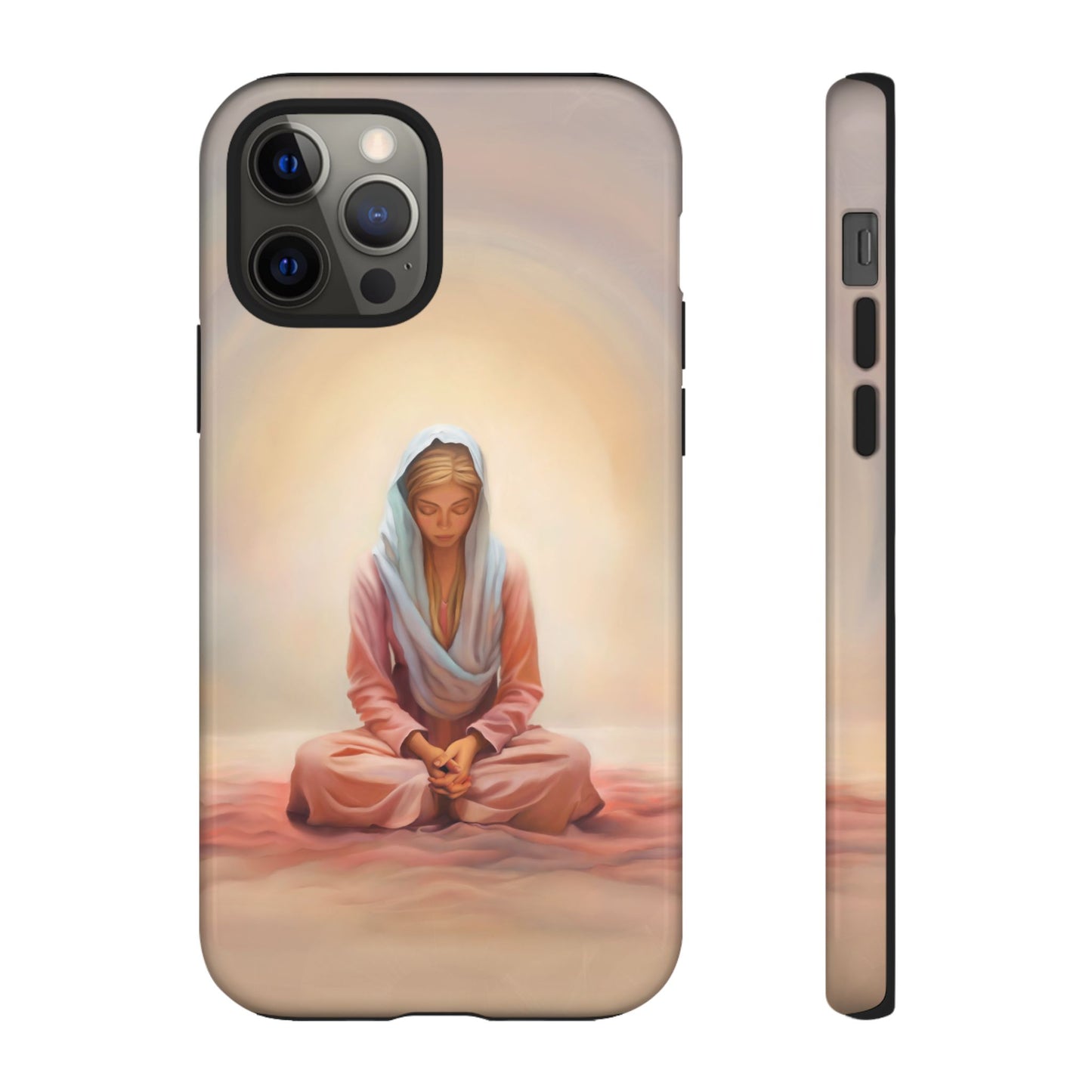 Stillness Tough Cases for Christian Women and Girls, Missionary Phone Cover, Stillness Reminder for phones, Gift for Christian Girls