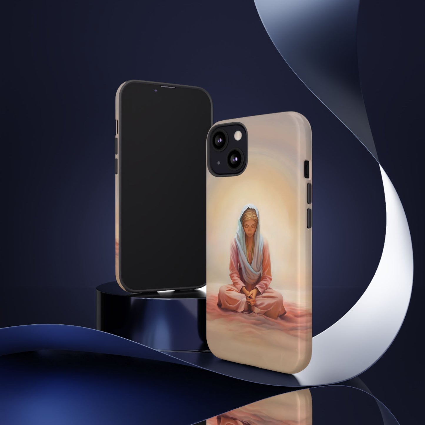 Stillness Tough Cases for Christian Women and Girls, Missionary Phone Cover, Stillness Reminder for phones, Gift for Christian Girls