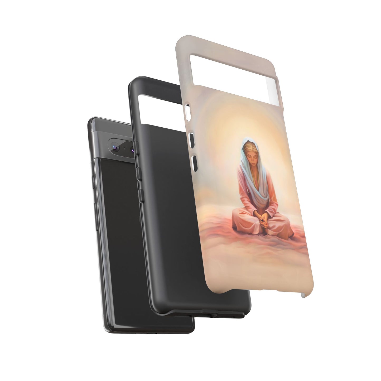 Stillness Tough Cases for Christian Women and Girls, Missionary Phone Cover, Stillness Reminder for phones, Gift for Christian Girls