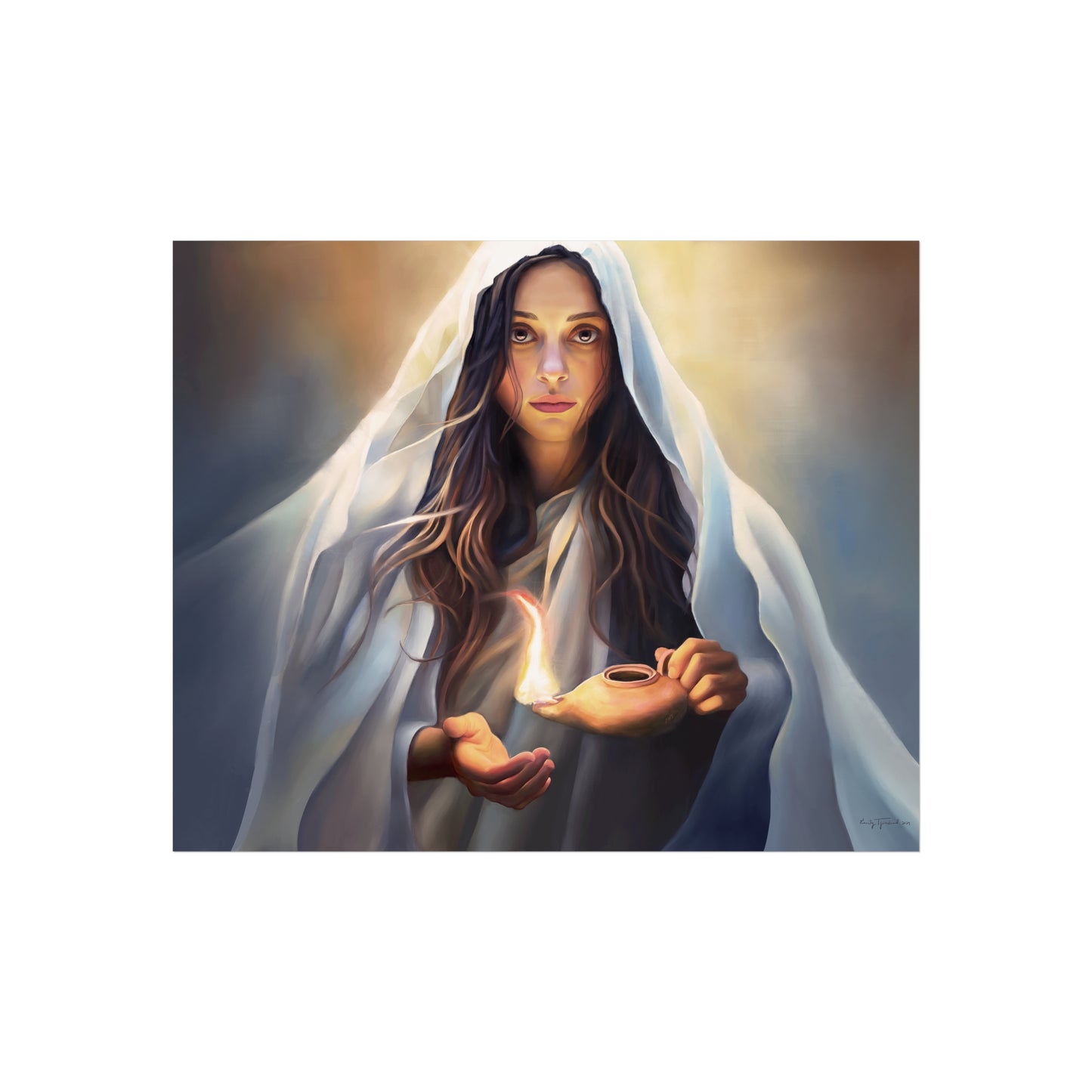 Mary Magdalene Fine Art Poster, Female Discipleship Collection, Missionary Gift, Giclée print quality