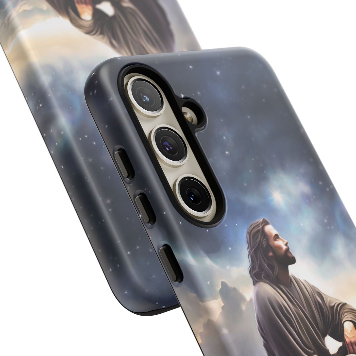 Jesus With The Stars Tough Phone Cases for Missionaries, Fun Special Gift for Bishops, Missionaries, Fun Gift for your missionary