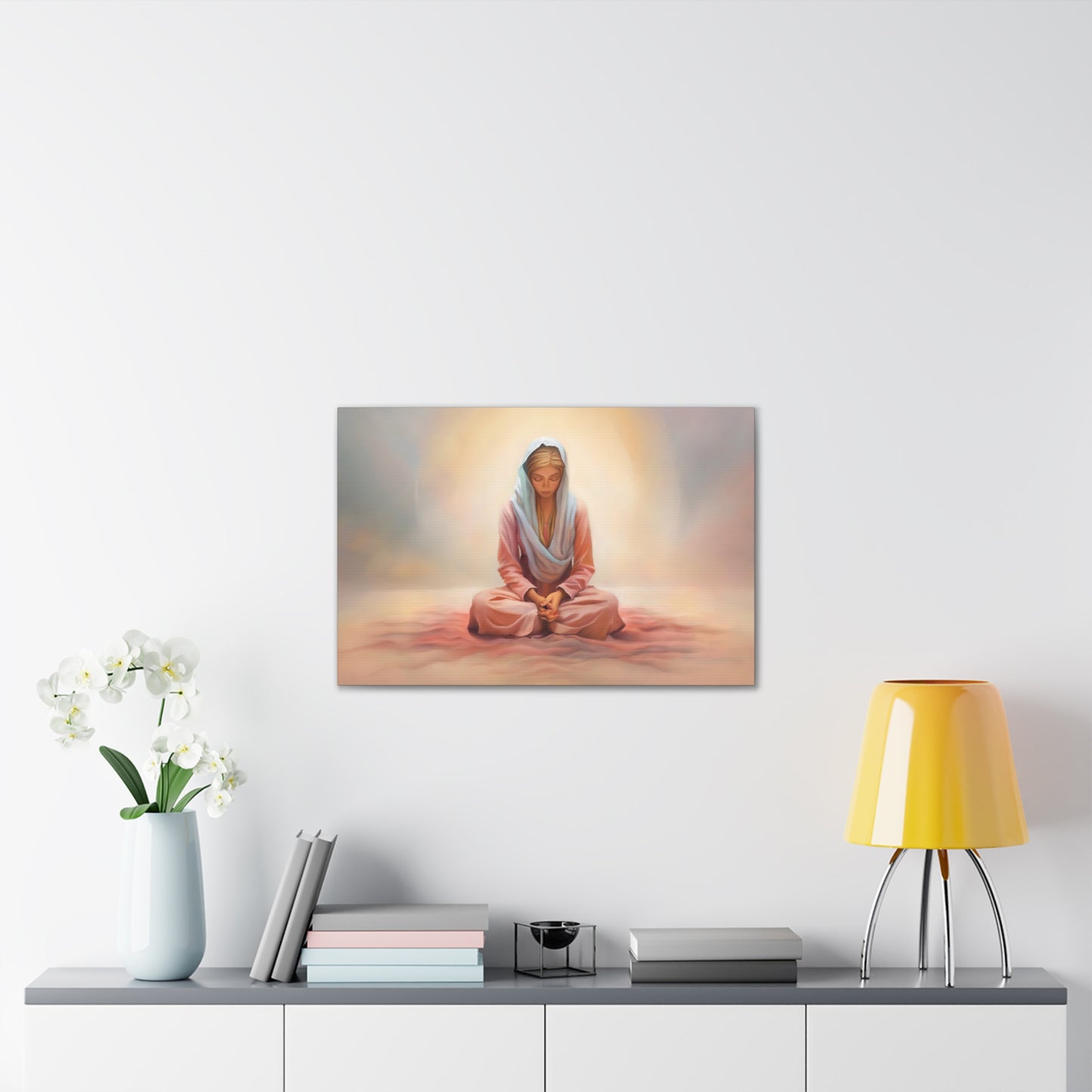 Stillness Fine Art Canvas Print, Female Discipleship, Gift for Her, Religious Gift for Her, Young Women Gift, Relief Society Gift, LDS artwork