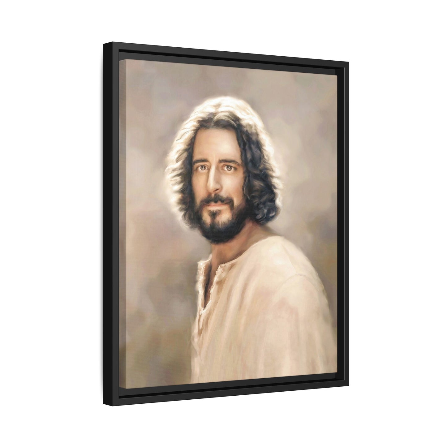 You Belong Framed Canvas Print Wall Art Jesus Christ, Framed, Religious Spiritual Home Decor Print, Christian Gift Idea, Matte Handmade