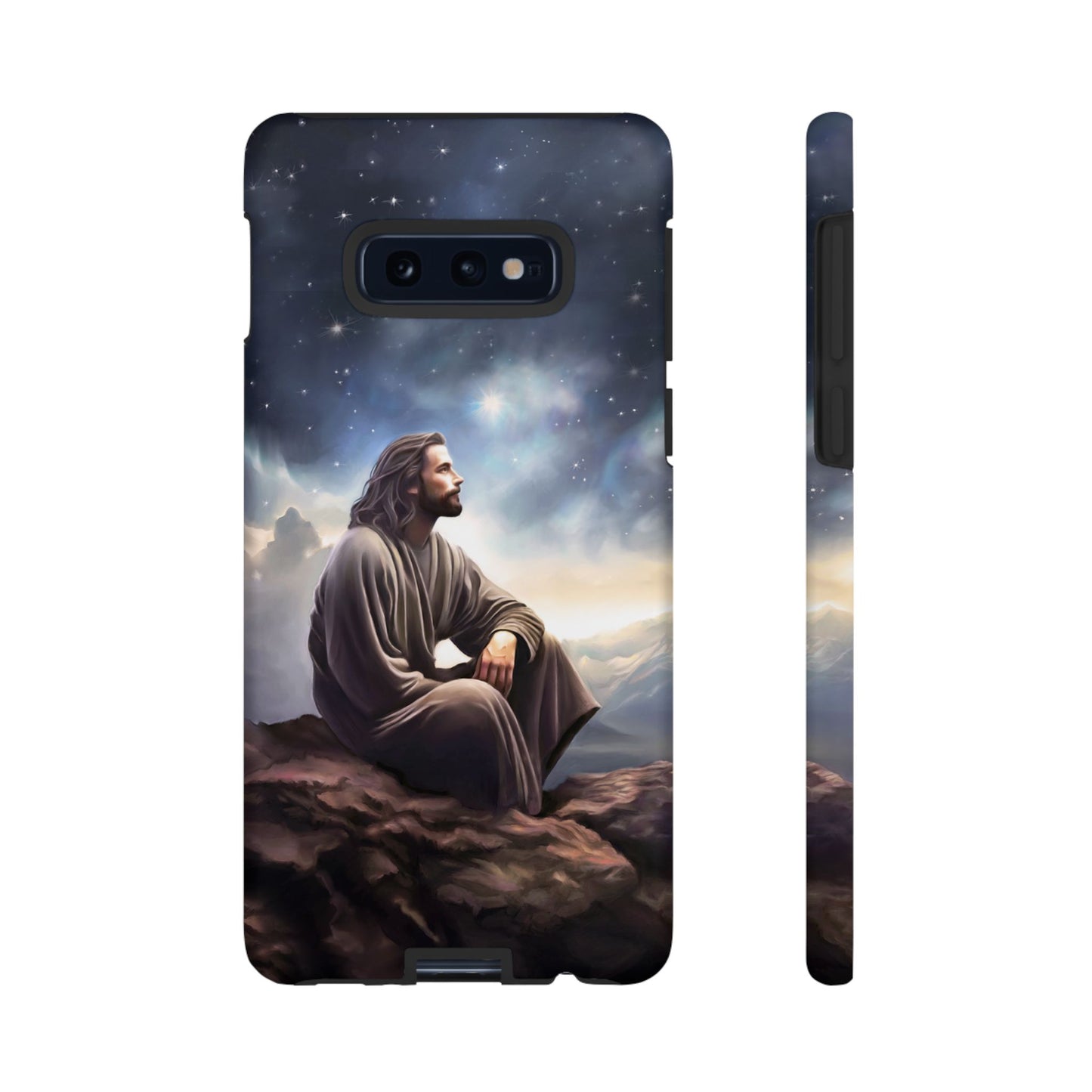 Jesus With The Stars Tough Phone Cases for Missionaries, Fun Special Gift for Bishops, Missionaries, Fun Gift for your missionary