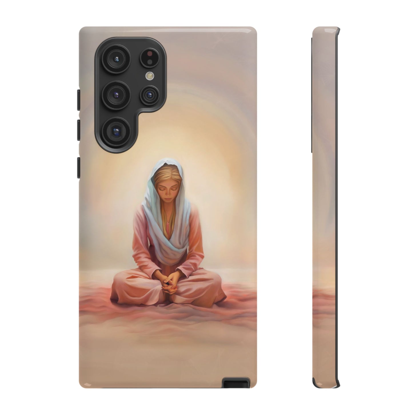 Stillness Tough Cases for Christian Women and Girls, Missionary Phone Cover, Stillness Reminder for phones, Gift for Christian Girls