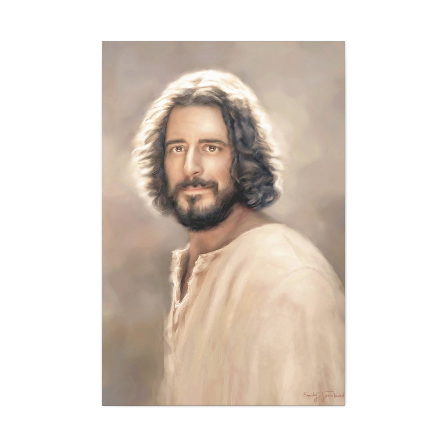 You Belong Jesus Christ Portrait, multiple sizes, The Chosen Artwork of Jesus Painting, Gift for Christian Homes