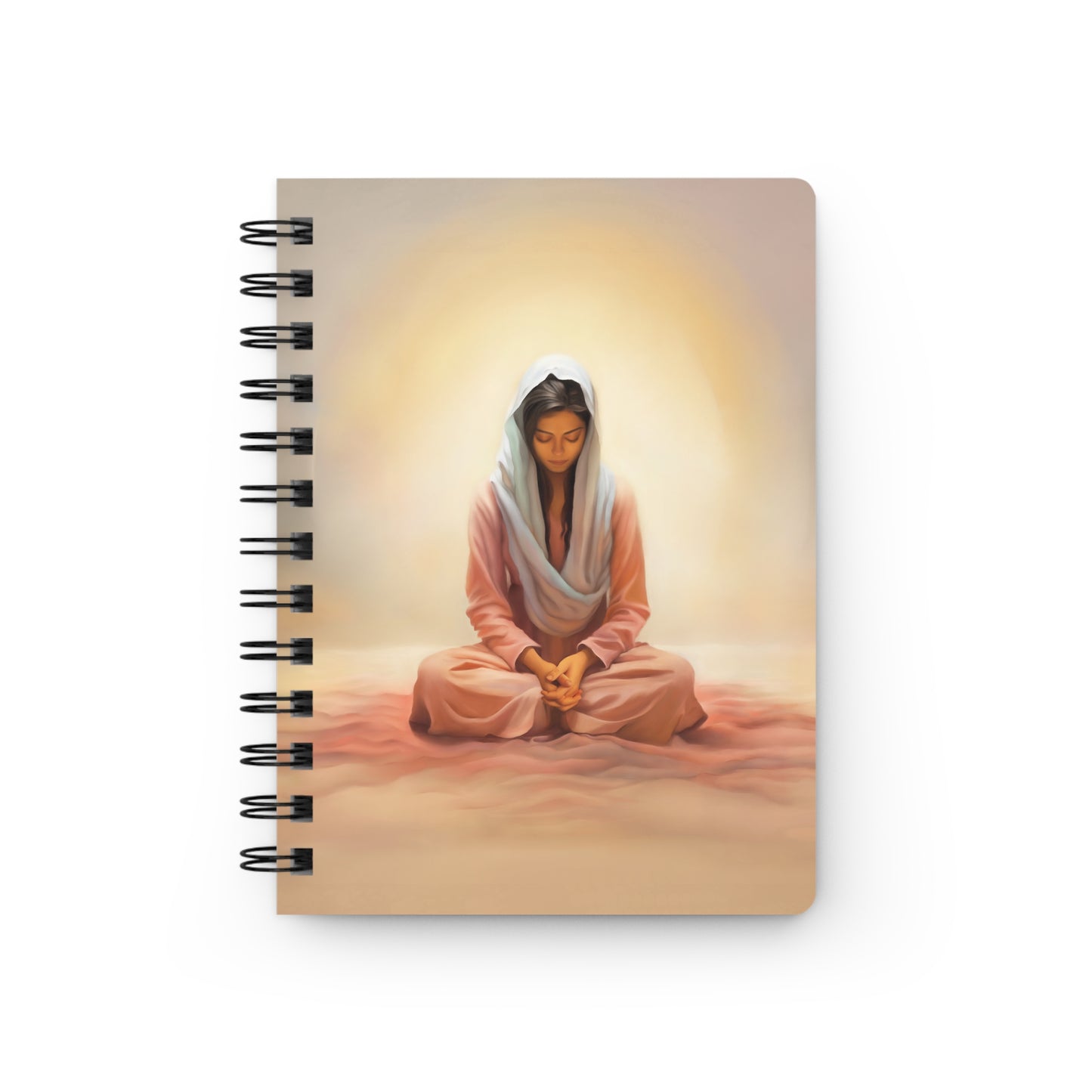 Stillness Spiritual Stationary, Spiritual Journal and Mindfulness gift, Meditation gift, Spiral Bound Journal, Missionary Gift