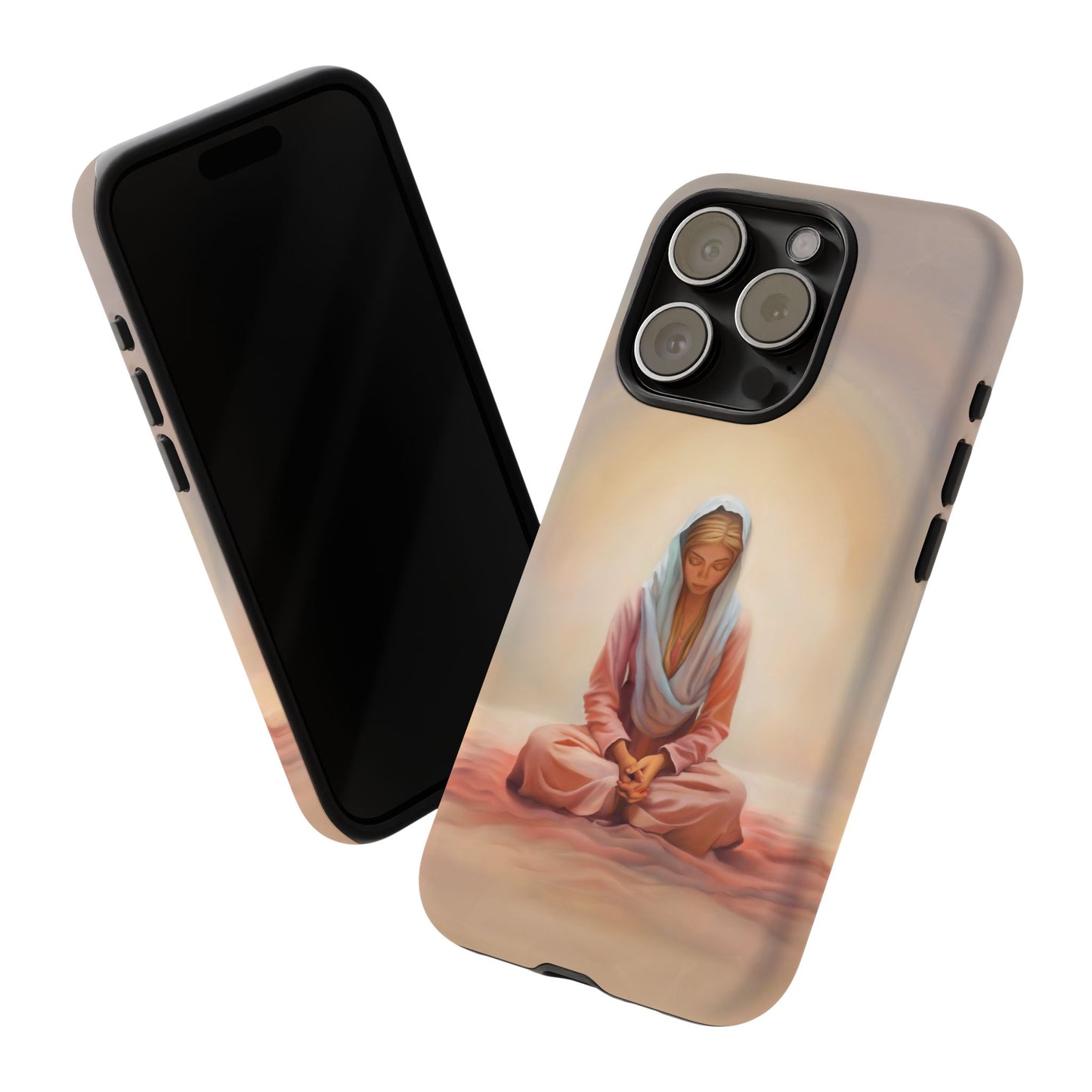 Stillness Tough Cases for Christian Women and Girls, Missionary Phone Cover, Stillness Reminder for phones, Gift for Christian Girls