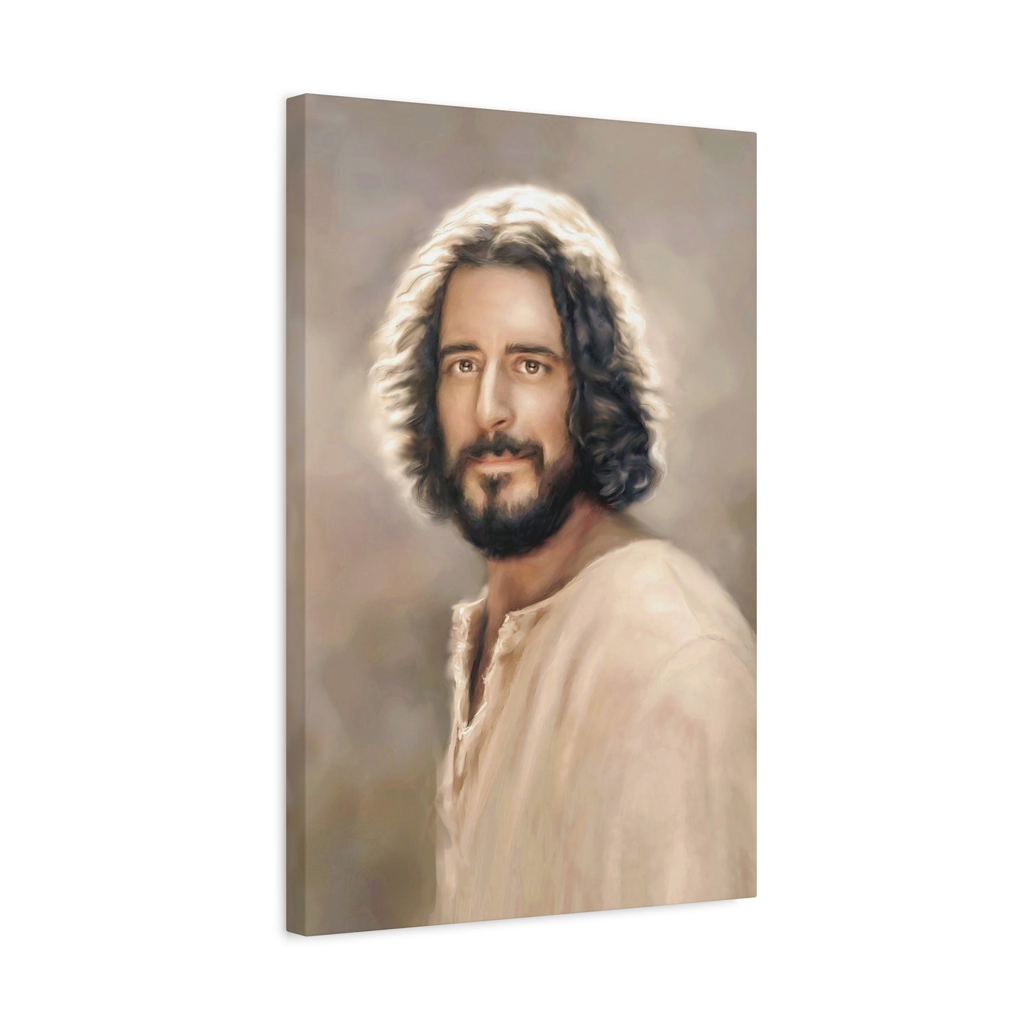 You Belong, Jesus Christ Portrait, Fine Art Canvas Print, multiple sizes, inspired by The Chosen Artwork of Jesus Painting, Gift for Christian Homes