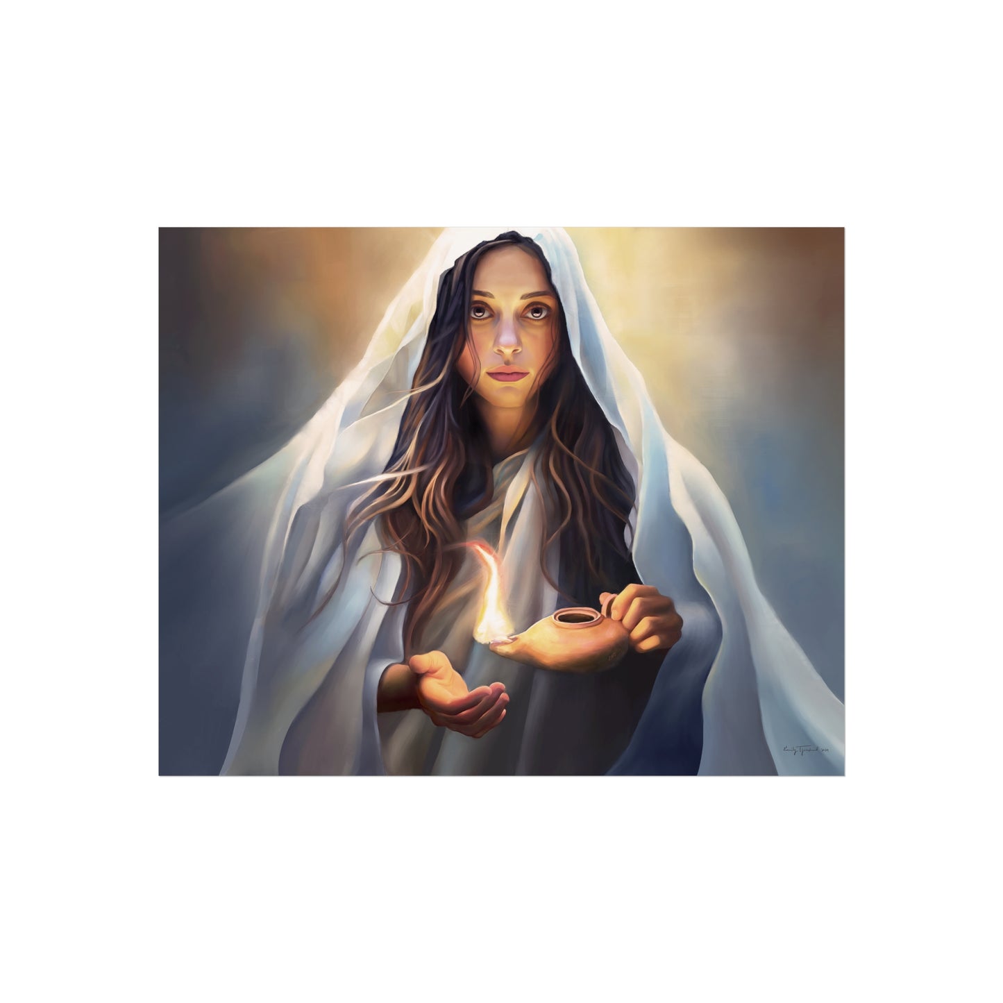 Mary Magdalene Fine Art Poster, Female Discipleship Collection, Missionary Gift, Giclée print quality