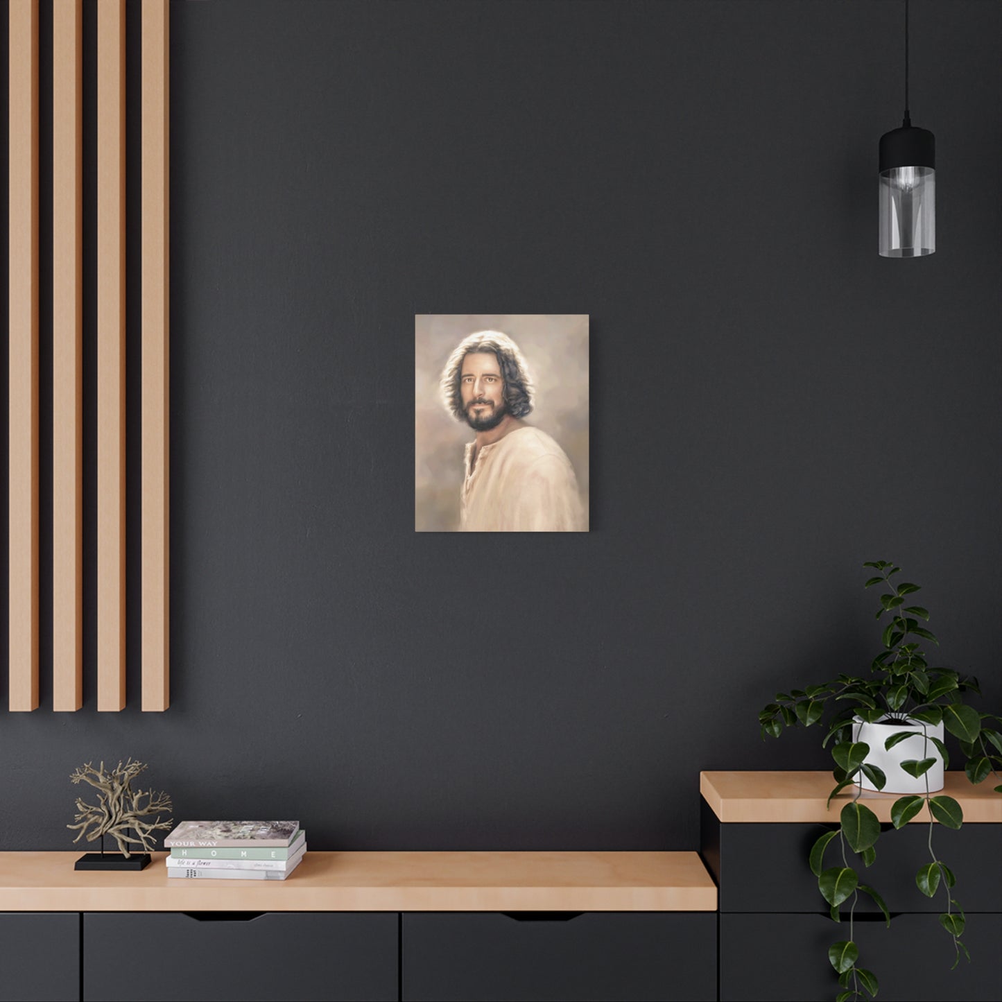 You Belong Jesus Christ Portrait, multiple sizes, The Chosen Artwork of Jesus Painting, Gift for Christian Homes