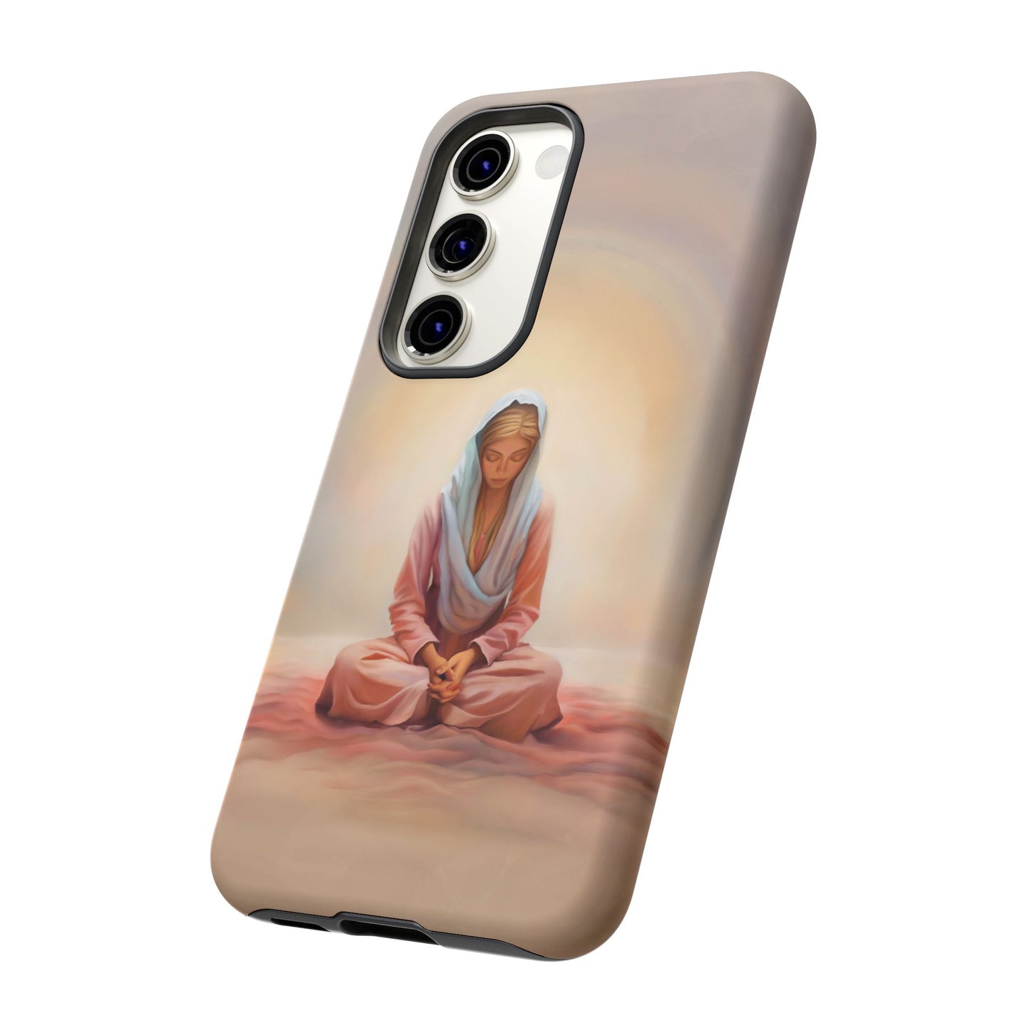 Stillness Tough Cases for Christian Women and Girls, Missionary Phone Cover, Stillness Reminder for phones, Gift for Christian Girls