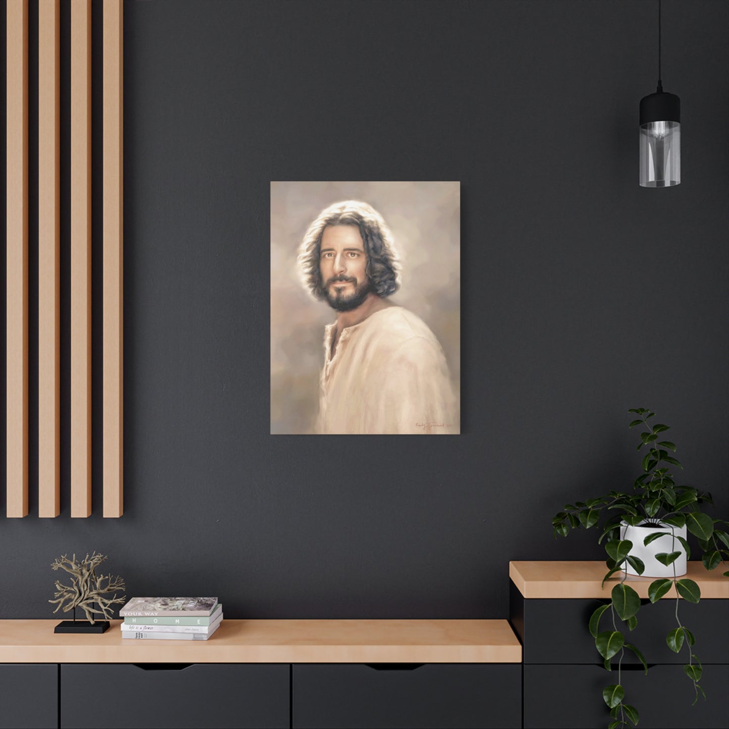 You Belong Jesus Christ Portrait, multiple sizes, The Chosen Artwork of Jesus Painting, Gift for Christian Homes