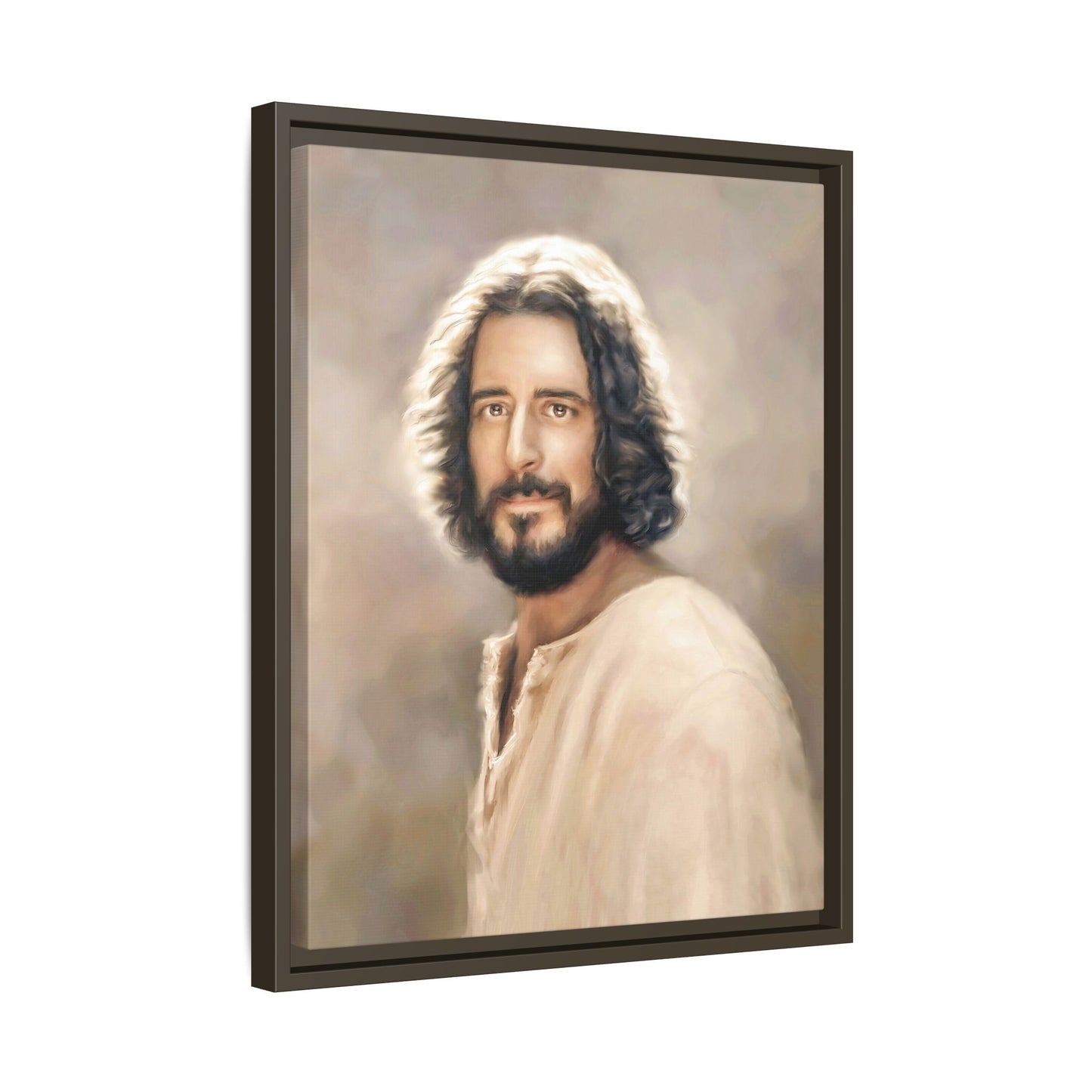 You Belong Framed Canvas Print Wall Art Jesus Christ, Framed, Religious Spiritual Home Decor Print, Christian Gift Idea, Matte Handmade