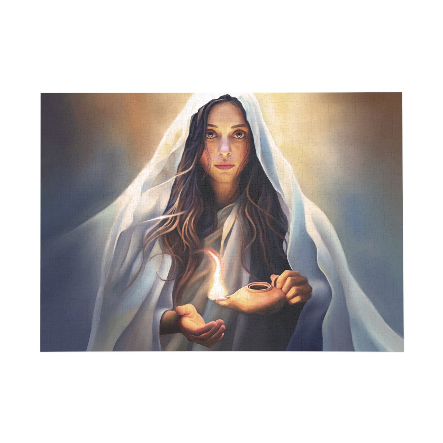 Mary Magdalene Puzzle (96, 252, 500, 1000-Piece), Mary Magdalene Gift, game for Young Women, 10 Virgins, Fun Missionary Gifts for Christian Women and Families, Jigsaw Puzzle