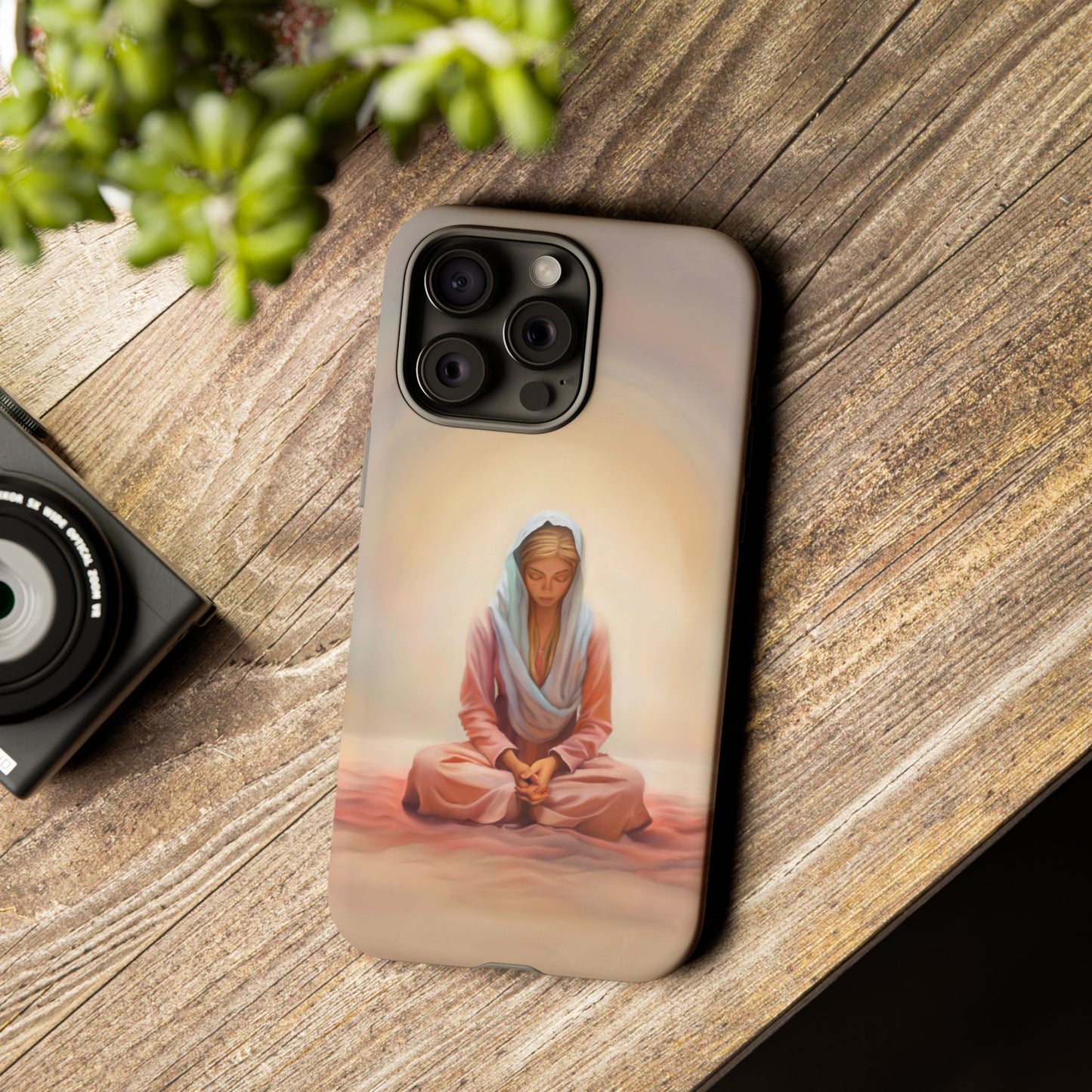 Stillness Tough Cases for Christian Women and Girls, Missionary Phone Cover, Stillness Reminder for phones, Gift for Christian Girls