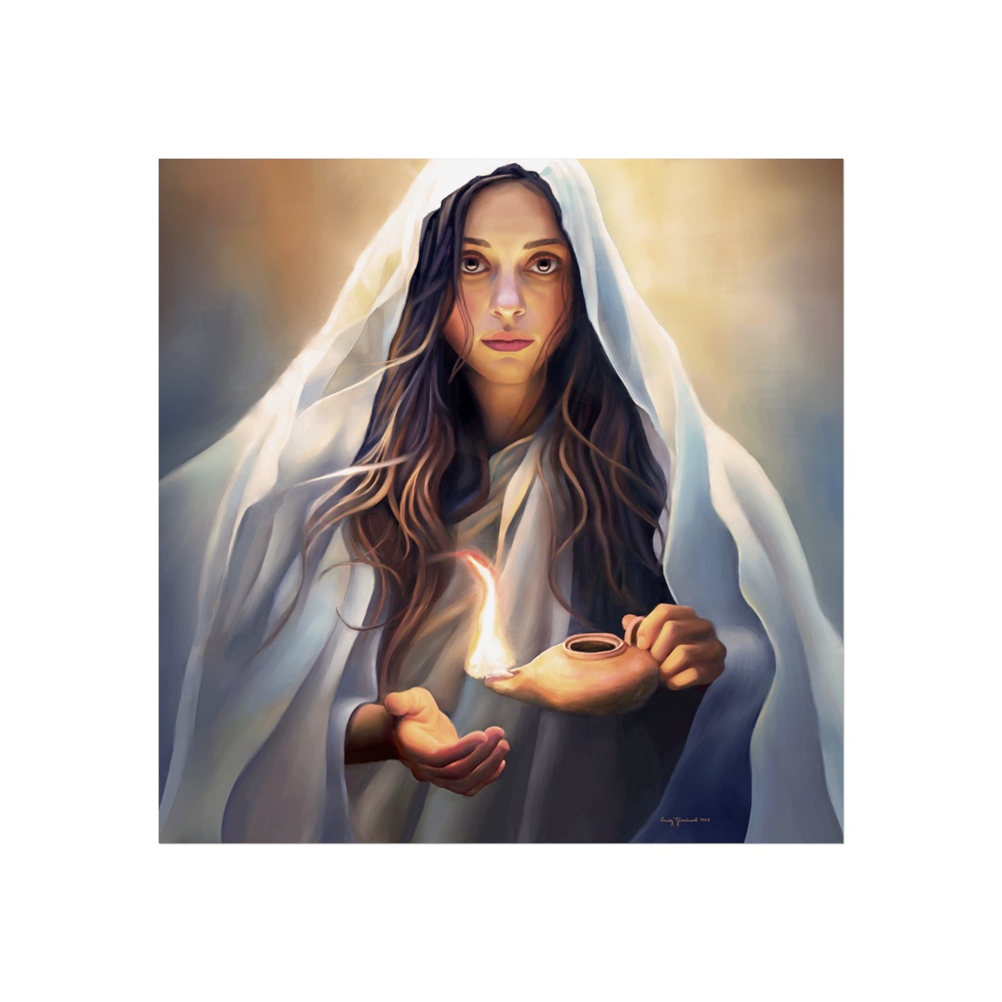 Mary Magdalene Fine Art Poster, Female Discipleship Collection, Missionary Gift, Giclée print quality