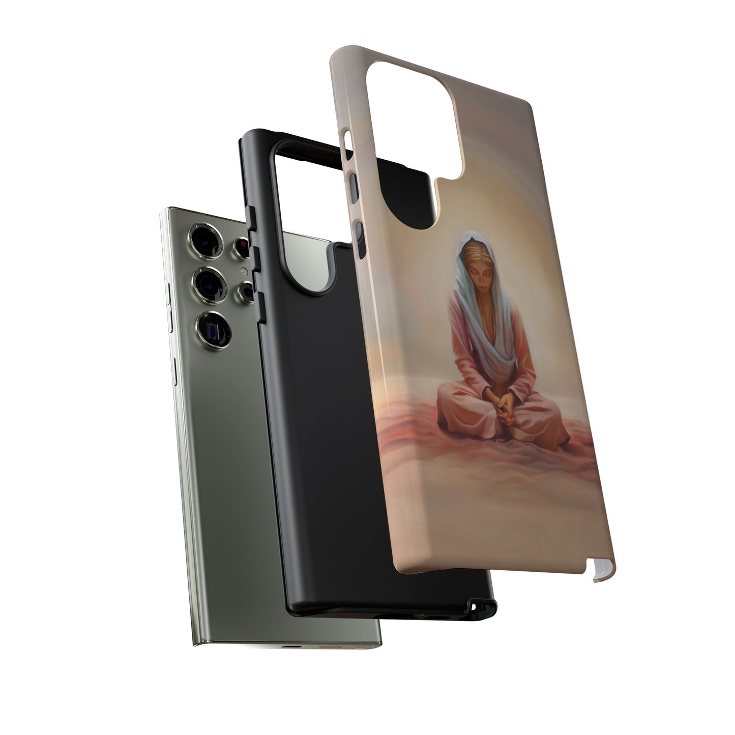 Stillness Tough Cases for Christian Women and Girls, Missionary Phone Cover, Stillness Reminder for phones, Gift for Christian Girls