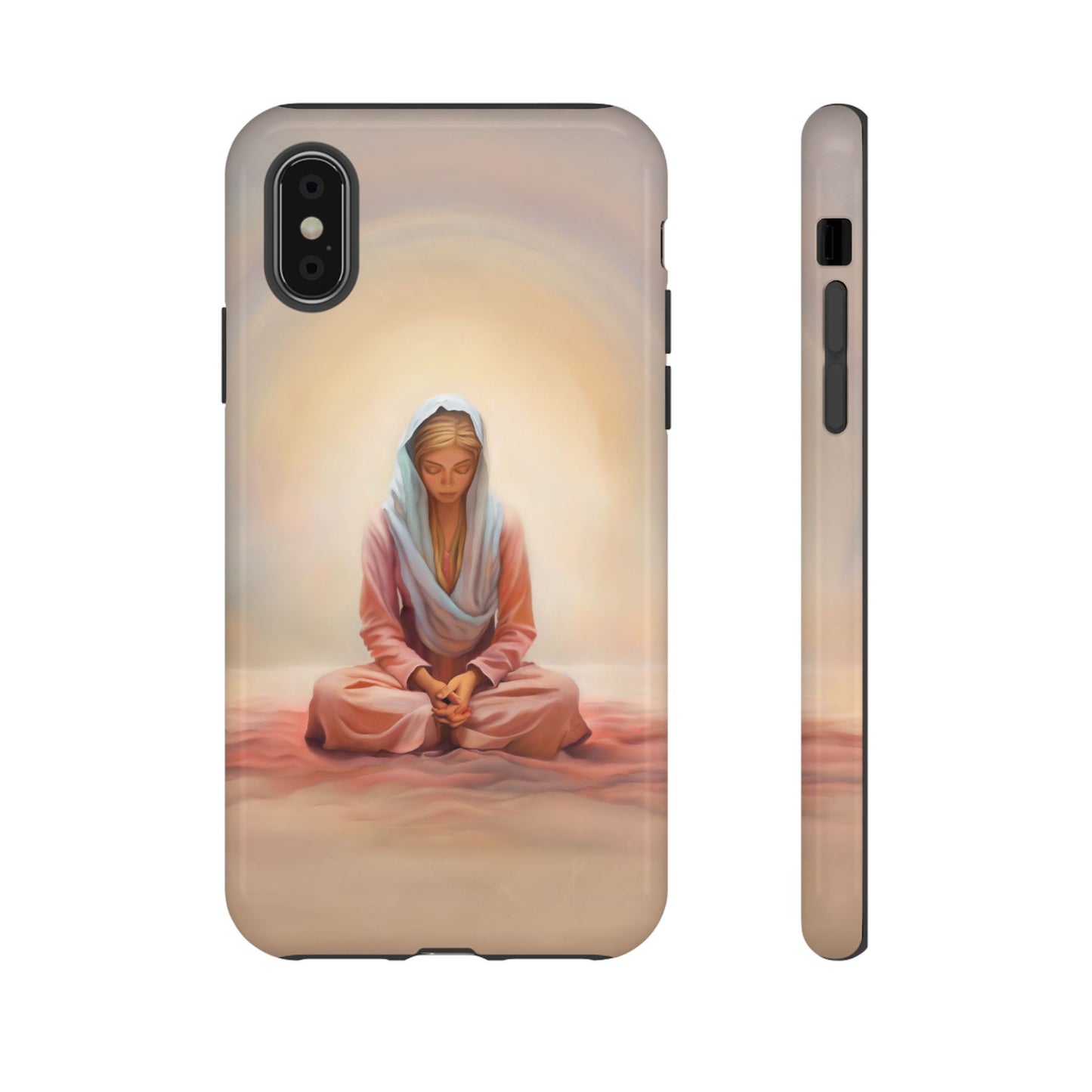Stillness Tough Cases for Christian Women and Girls, Missionary Phone Cover, Stillness Reminder for phones, Gift for Christian Girls