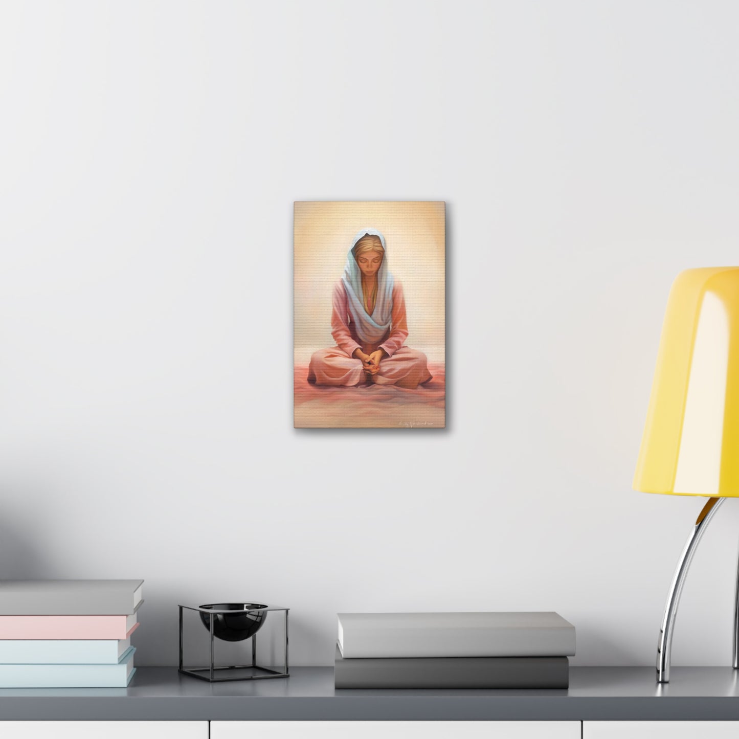 Stillness Fine Art Canvas Print, Female Discipleship, Gift for Her, Religious Gift for Her, Young Women Gift, Relief Society Gift, LDS artwork