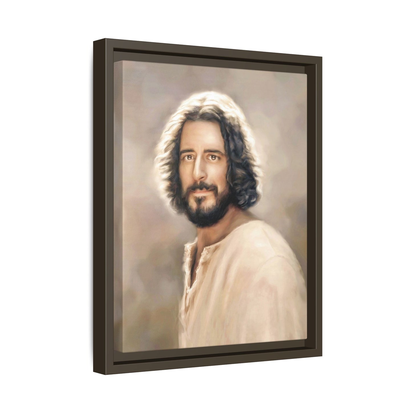 You Belong Framed Canvas Print Wall Art Jesus Christ, Framed, Religious Spiritual Home Decor Print, Christian Gift Idea, Matte Handmade