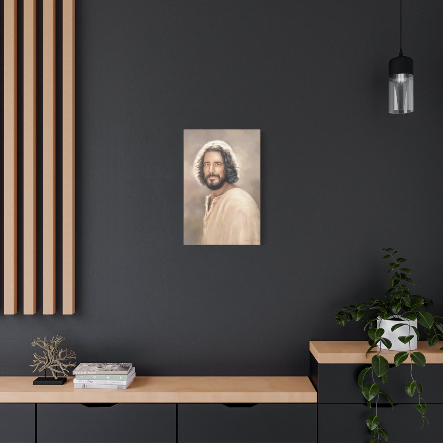 You Belong Jesus Christ Portrait, multiple sizes, The Chosen Artwork of Jesus Painting, Gift for Christian Homes