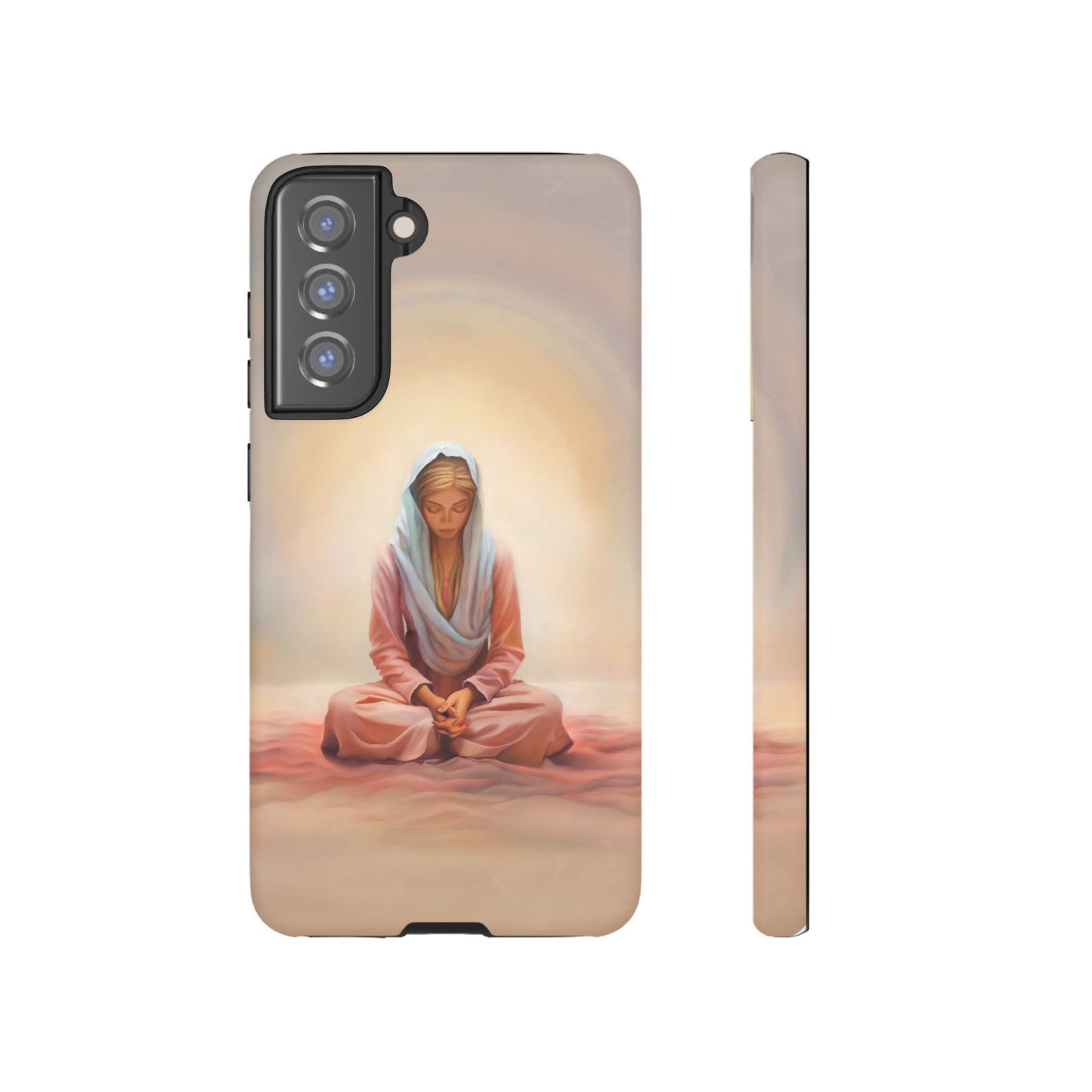 Stillness Tough Cases for Christian Women and Girls, Missionary Phone Cover, Stillness Reminder for phones, Gift for Christian Girls