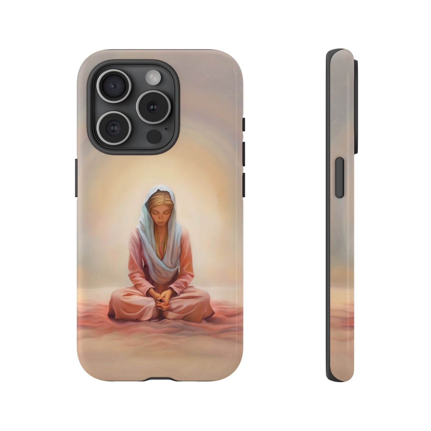 Stillness Tough Cases for Christian Women and Girls, Missionary Phone Cover, Stillness Reminder for phones, Gift for Christian Girls