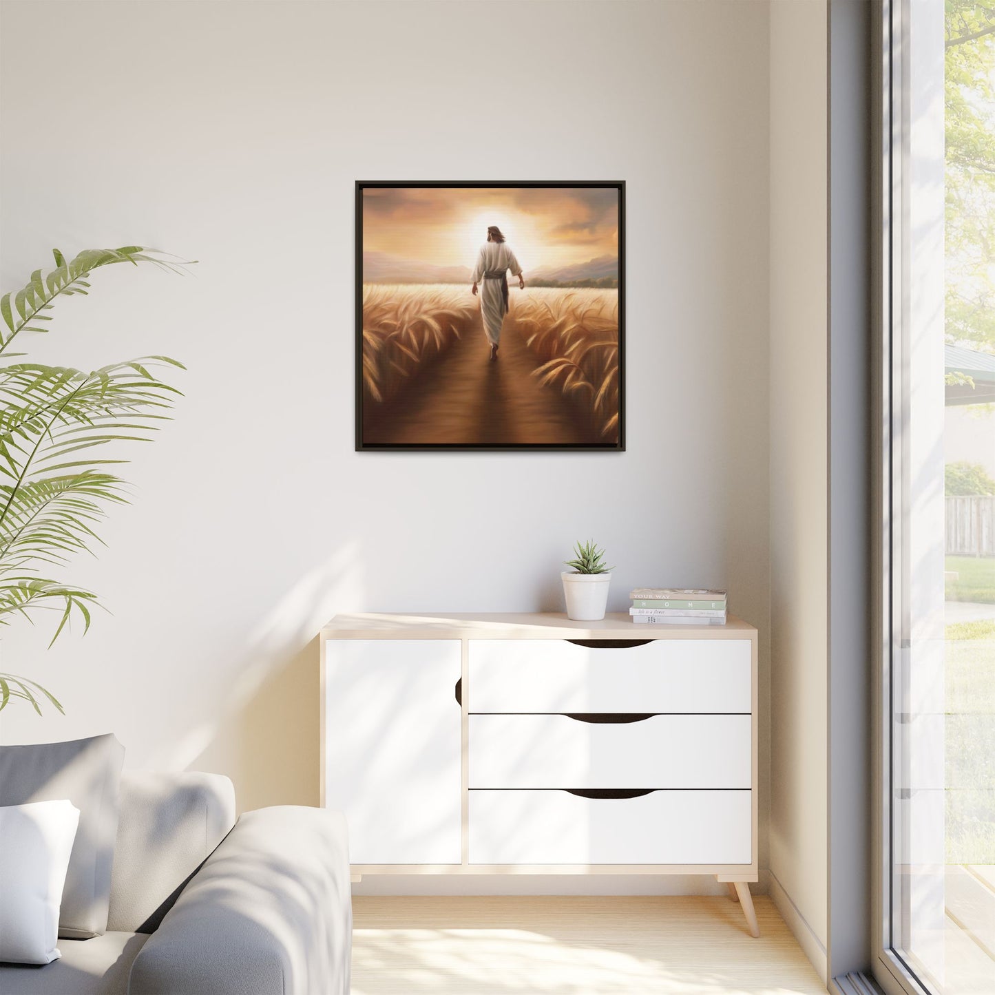 Called To Serve, Fine Art Canvas Print, many sizes, frames, Christian art, Christian Gift, Missionary Gift