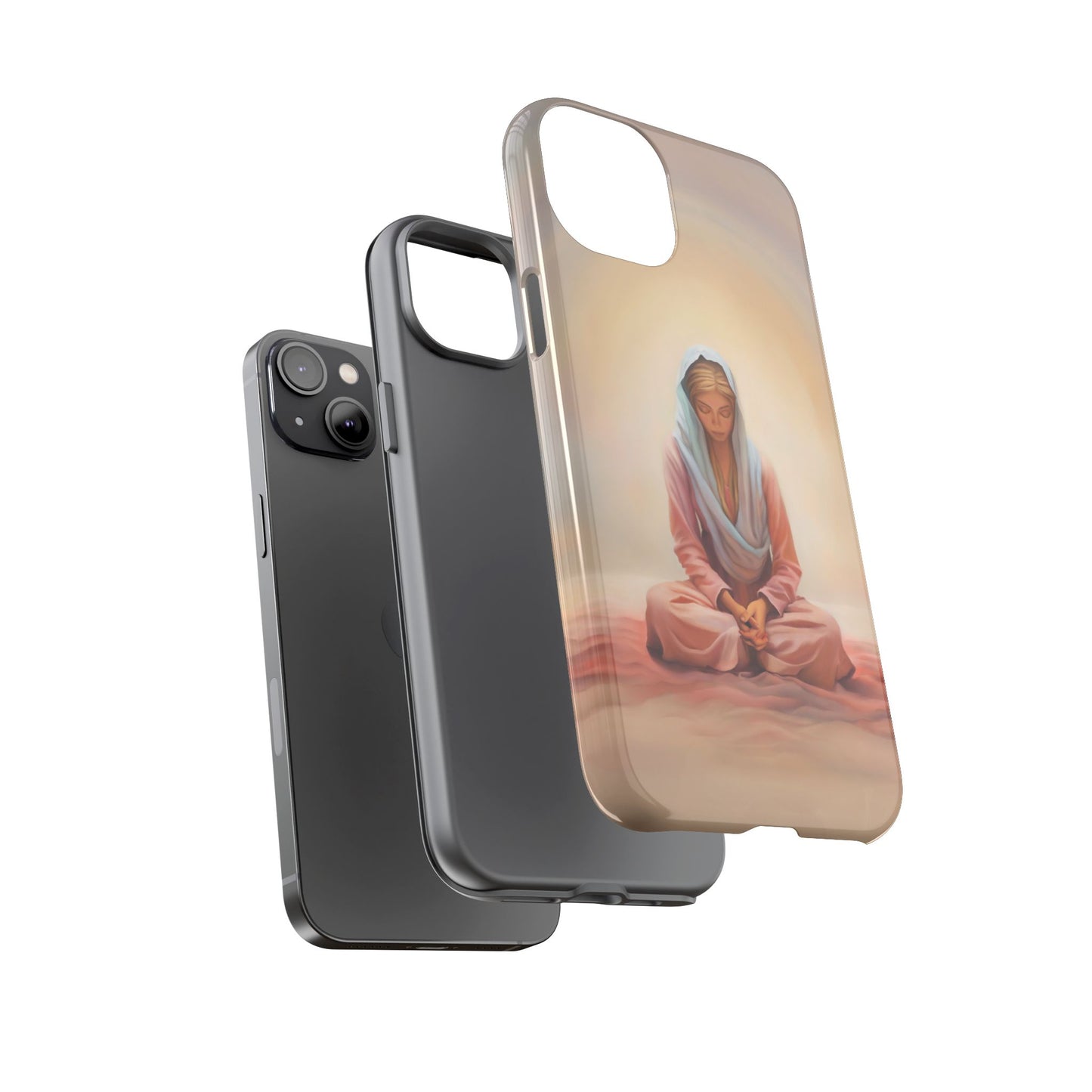 Stillness Tough Cases for Christian Women and Girls, Missionary Phone Cover, Stillness Reminder for phones, Gift for Christian Girls