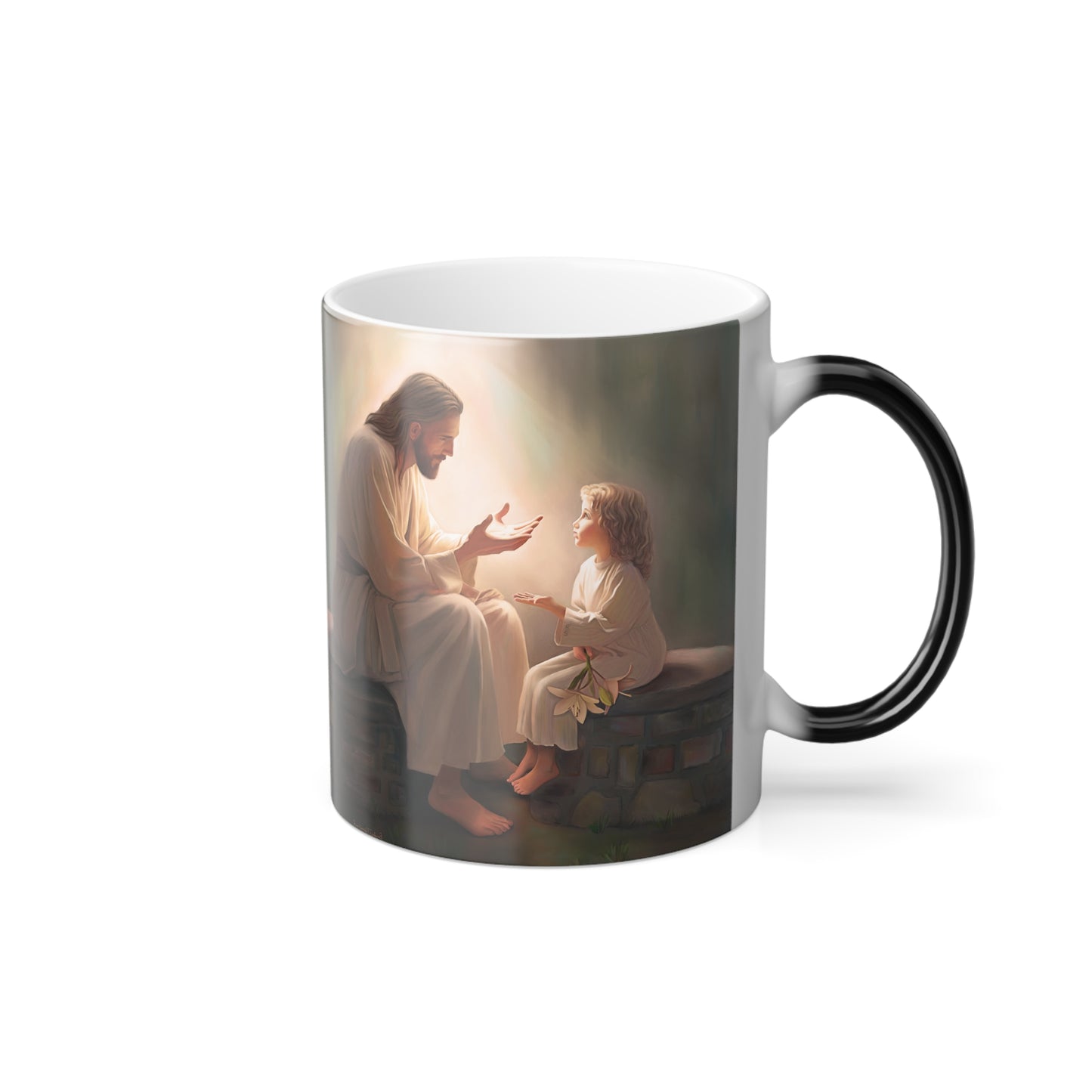 You Are The Light, Color Morphing Mug, Jesus Gift, Christmas Gift, Fun Christmas Gift for Her, Missionary Gift, Magic Mug, 11oz